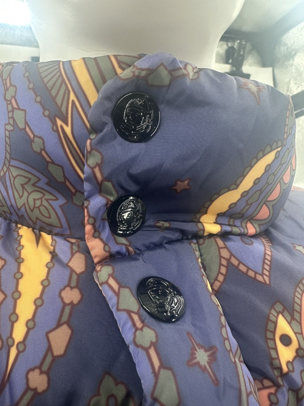 Billionaire Boys Club Billionaire Boys Club Paisley Puffer Coat Size US L / EU 52-54 / 3 - 3 Thumbnail