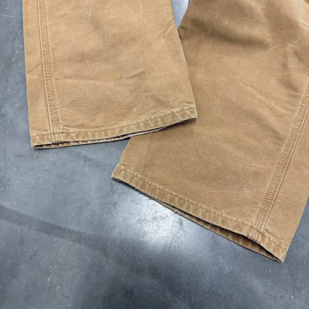 Carhartt × Carhartt Wip × Vintage Vintage Y2K Carhartt Faded Distressed Carpenter Pants Size US 32 / EU 48 - 17 Thumbnail