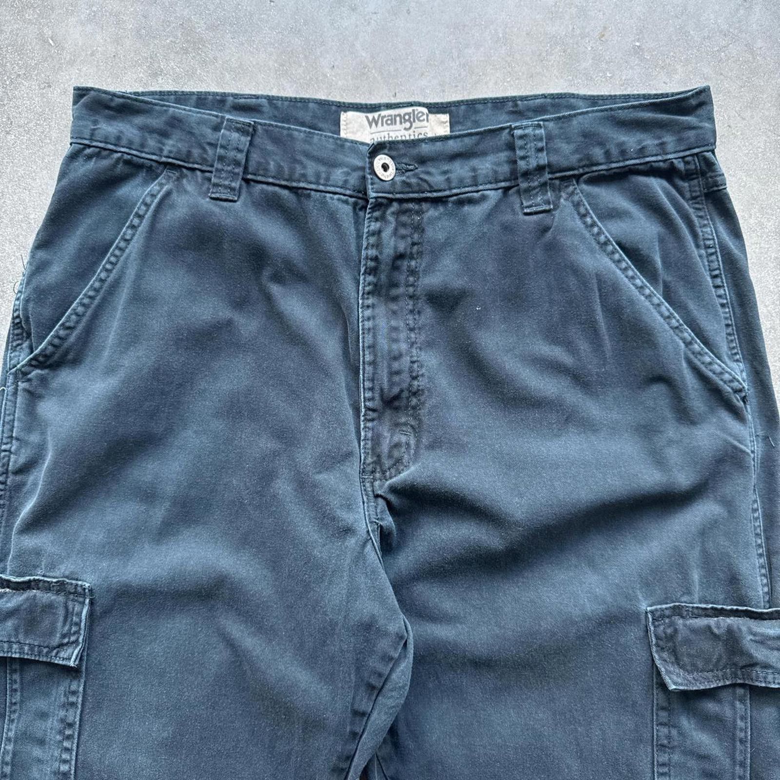 Wrangler Black Wrangler utility cargo pants #skater Size US 34 / EU 50 - 3 Thumbnail