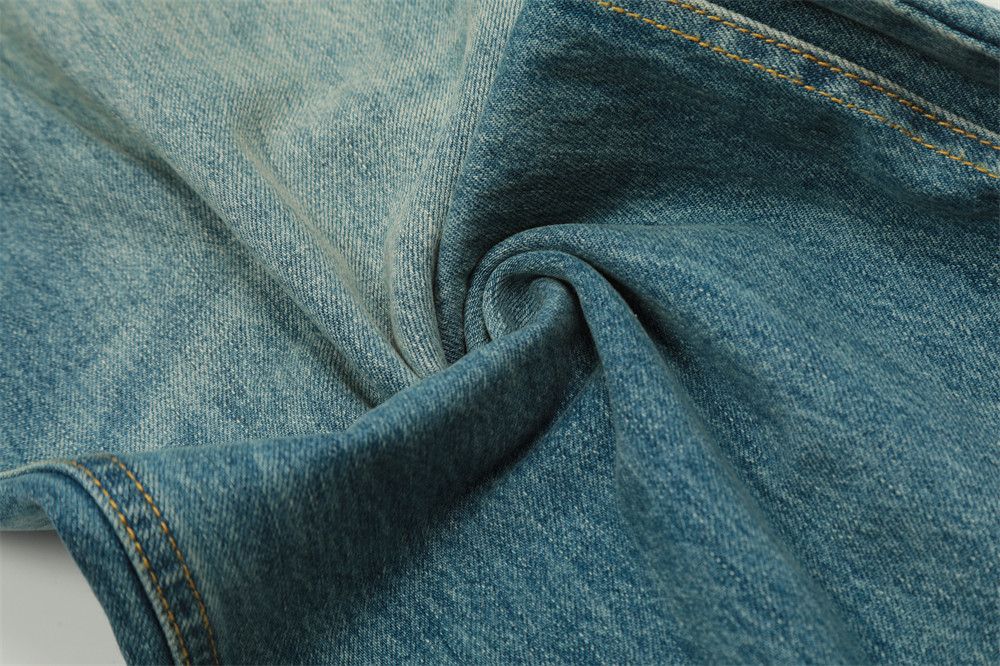 Japanese Brand Men's retro street trend all-match distressed washed jeans Size US 32 / EU 48 - 5 Thumbnail