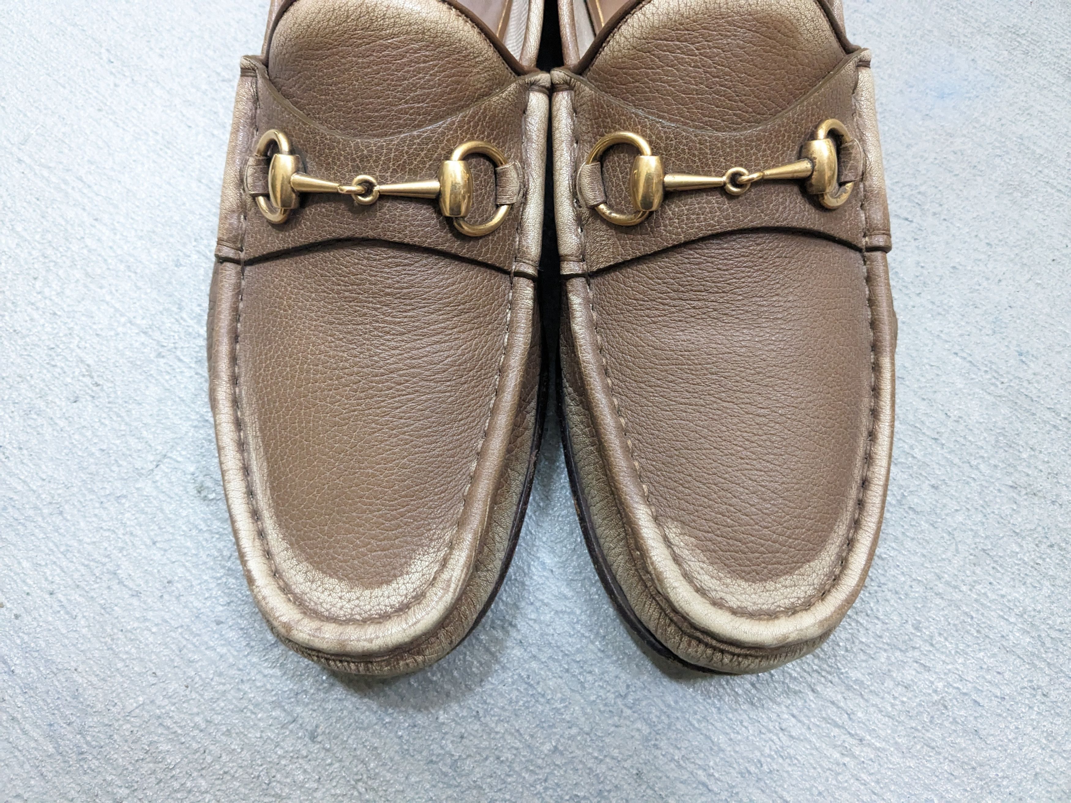Gucci Gucci Horsebit Loafers Brown Leather Size 11 Italy Slip On Size US 11 / EU 44 - 7 Thumbnail