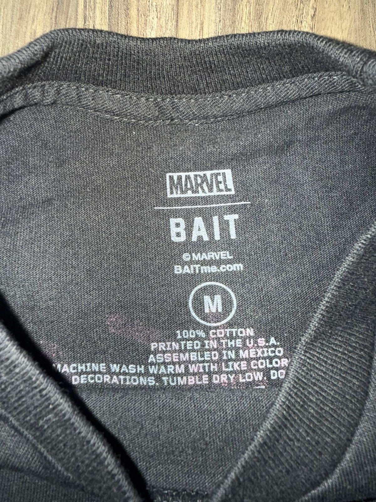 Bait BAIT x Marvel Iron Man Graphic T-Shirt Black Men’s Medium Size US M / EU 48-50 / 2 - 2 Thumbnail
