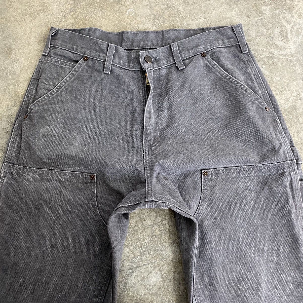 Carhartt × Vintage Vintage Carhartt Double Knee Gravel Grey Carpenter Pants Size US 32 / EU 48 - 13 Thumbnail