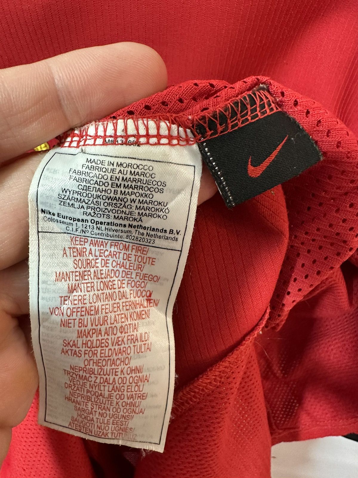 Nike Manchester United vintage jersey Nike Size US M / EU 48-50 / 2 - 11 Thumbnail