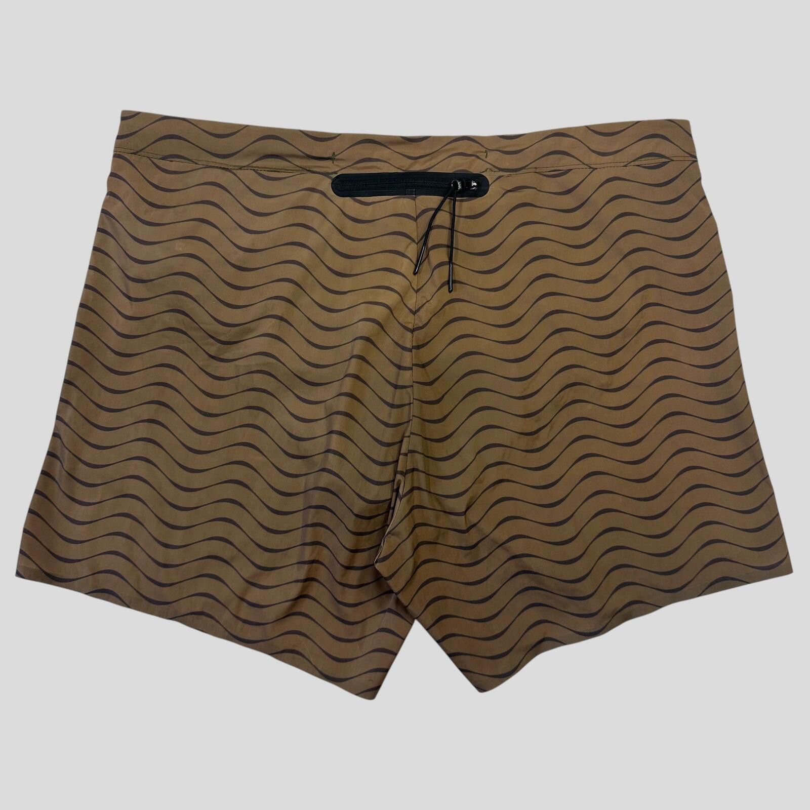 CP Company | Men CP Company 2010 Wave Print Nylon Back Pocket Swim Shorts M/L