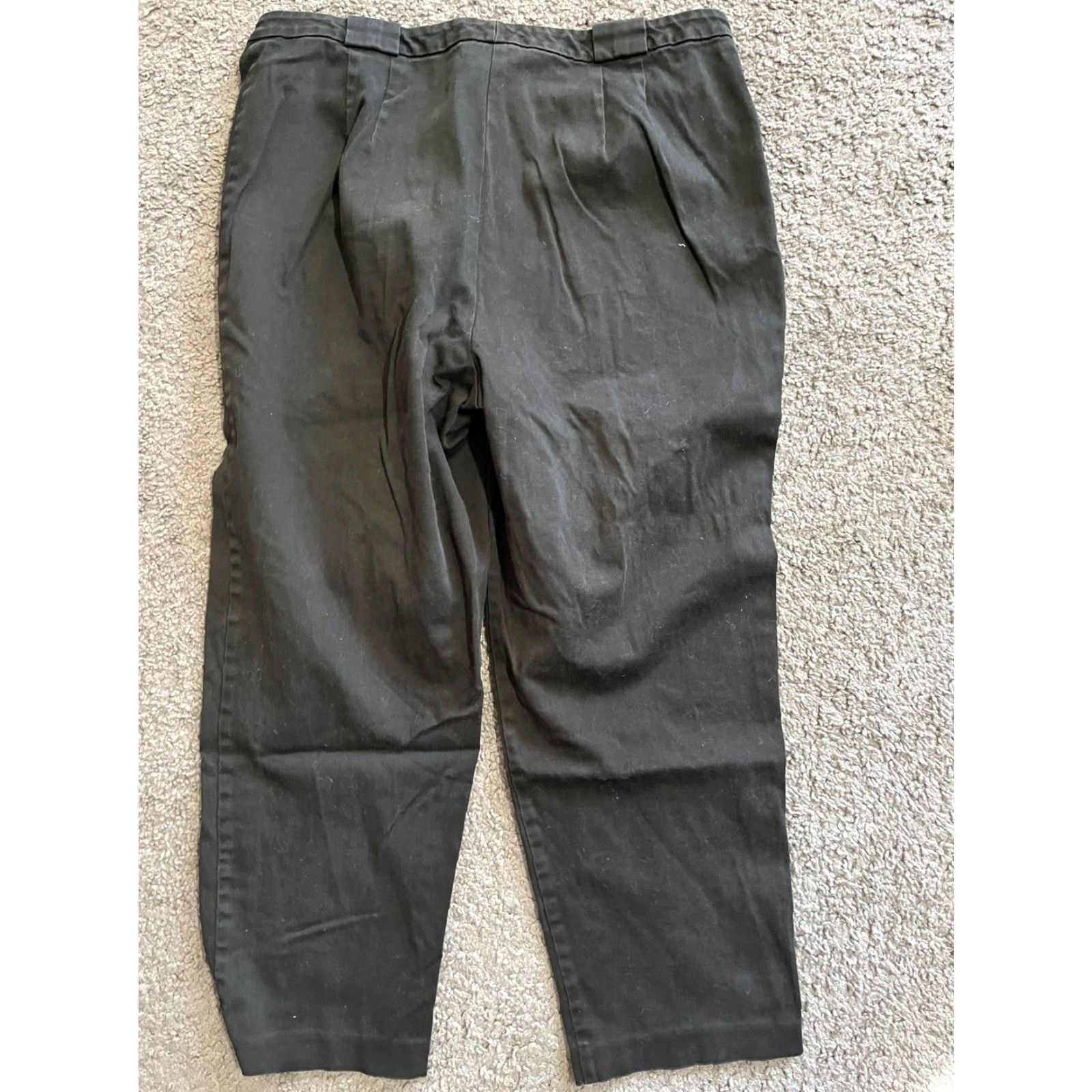 Ann Taylor Ann Taylor LOFT Pants Dress Pants 12 Black Boot Cut Stretch Women Size 34" / US 12 / IT 48 - 3 Thumbnail