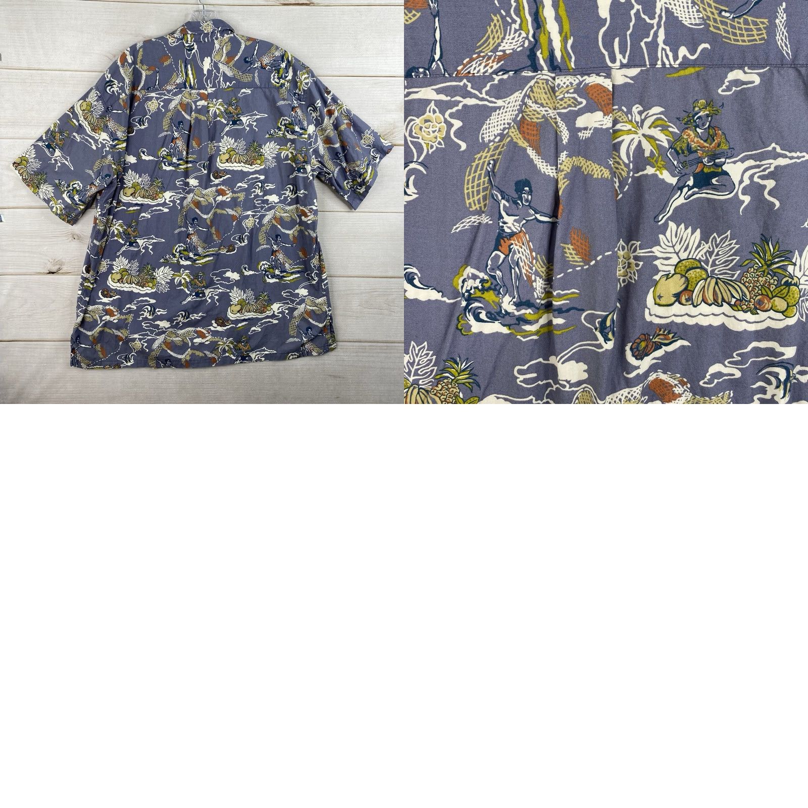 Vintage Cooke Street Hawaiian Shirt 2XL Floral Old Hawaii Island Reverse Print Pale Blue Shirt Mens 2XL Blue Floral Hawaiian Christmas 90s Size US XXL / EU 58 / 5 - 8 Thumbnail