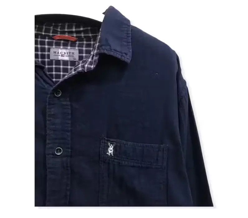 Flannel Vintage Macbeth Plain Flannel Shirt Size US L / EU 52-54 / 3 - 3 Thumbnail