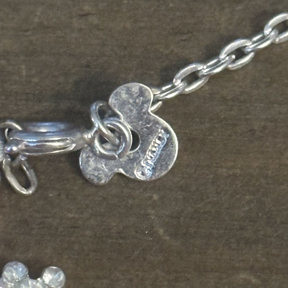 Disney Vintage Disney silver tone letter K anklet Size ONE SIZE - 6 Thumbnail