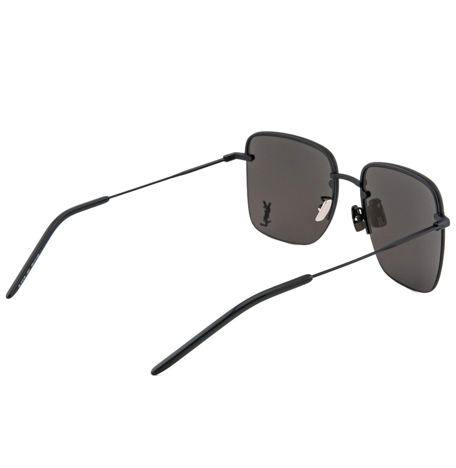Yves Saint Laurent SAINT LAURENT 312 SL312M 001 YSL Logo Rectangular Sunglasses Size ONE SIZE - 5 Thumbnail