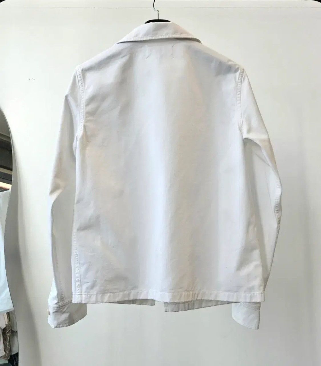 Maison Margiela Maison Margiela Two Pocket White Jacket Size S / US 4 / IT 40 - 2 Thumbnail