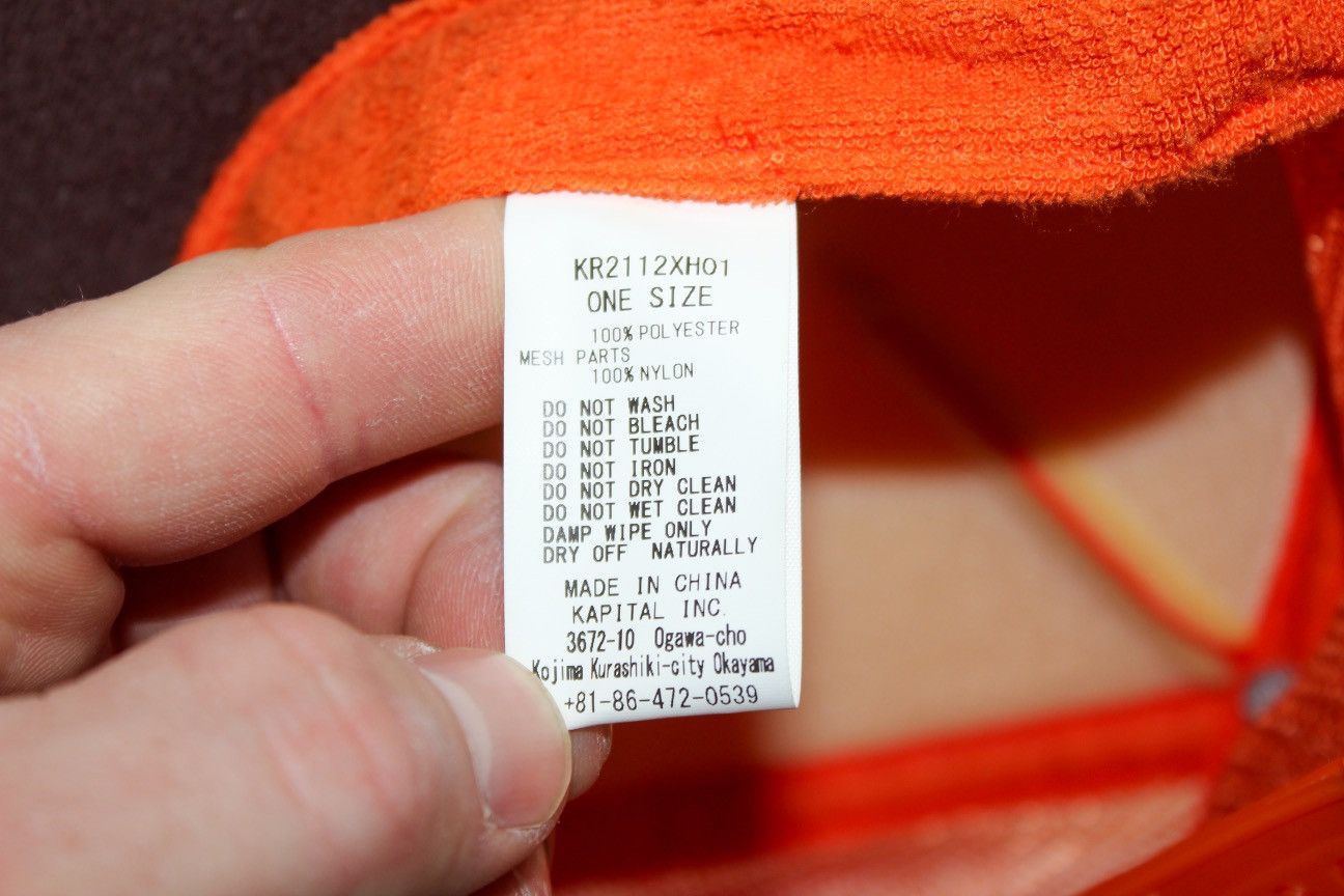 Kapital Century Denim Trucker Hat Size ONE SIZE - 4 Thumbnail