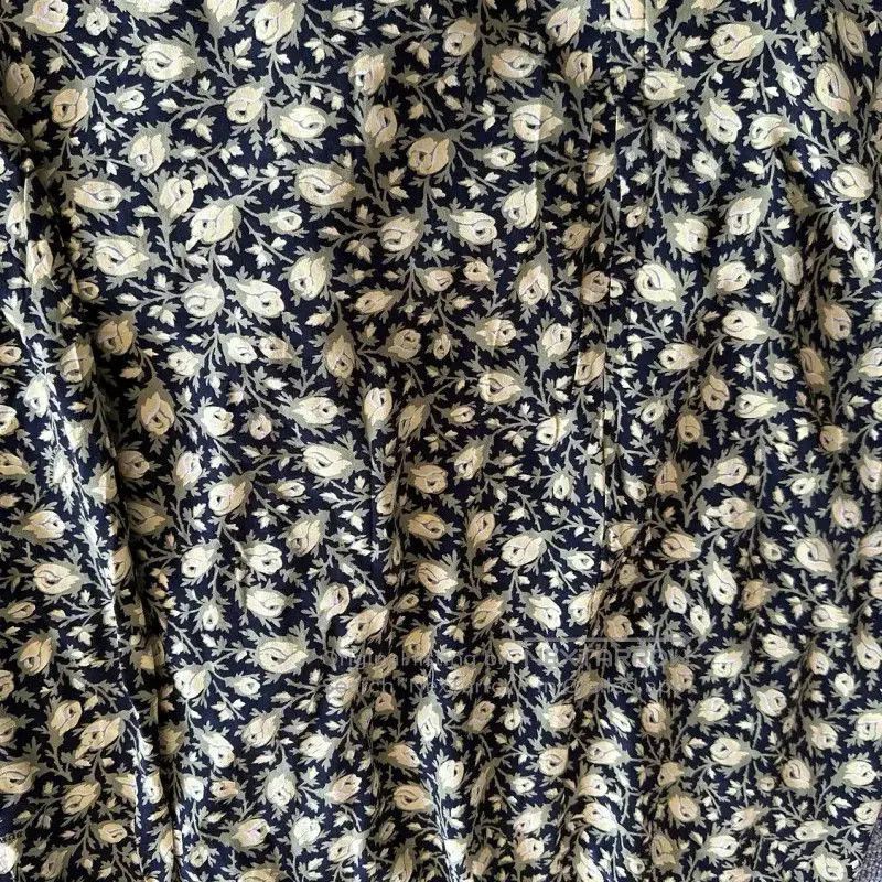 Burberry Burberry Yellow Silk Floral Midi Skirt. Size 22" - 3 Thumbnail