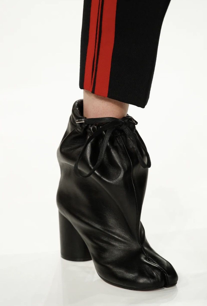 Maison Margiela F/w 17’ Drawstring Tabi Heel Boots Size US 6 / IT 36 - 10 Thumbnail