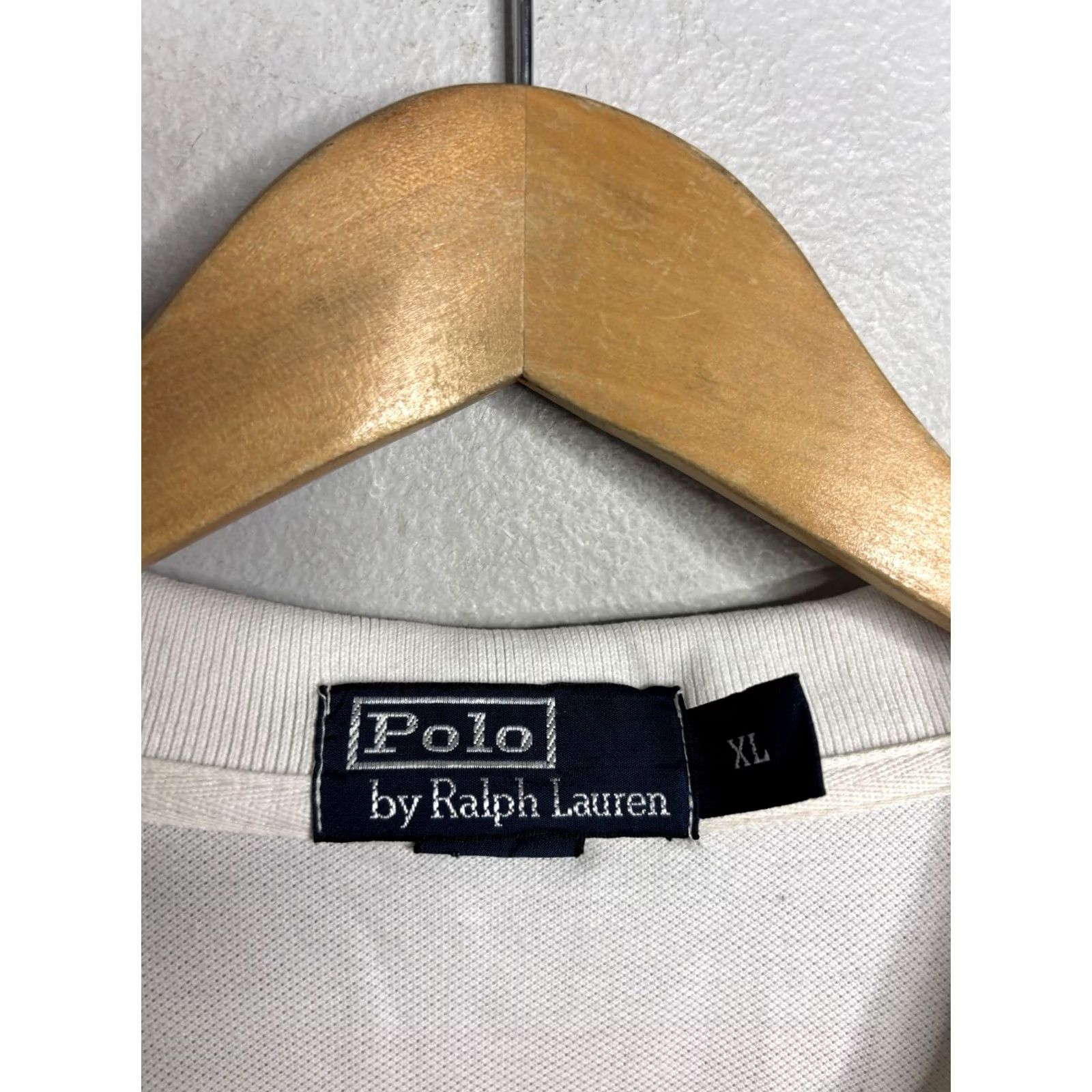 Polo Ralph Lauren Polo Ralph Lauren Polo Shirt Mens XL White Crest Logo 100% Cotton Casual Size US XL / EU 56 / 4 - 3 Thumbnail