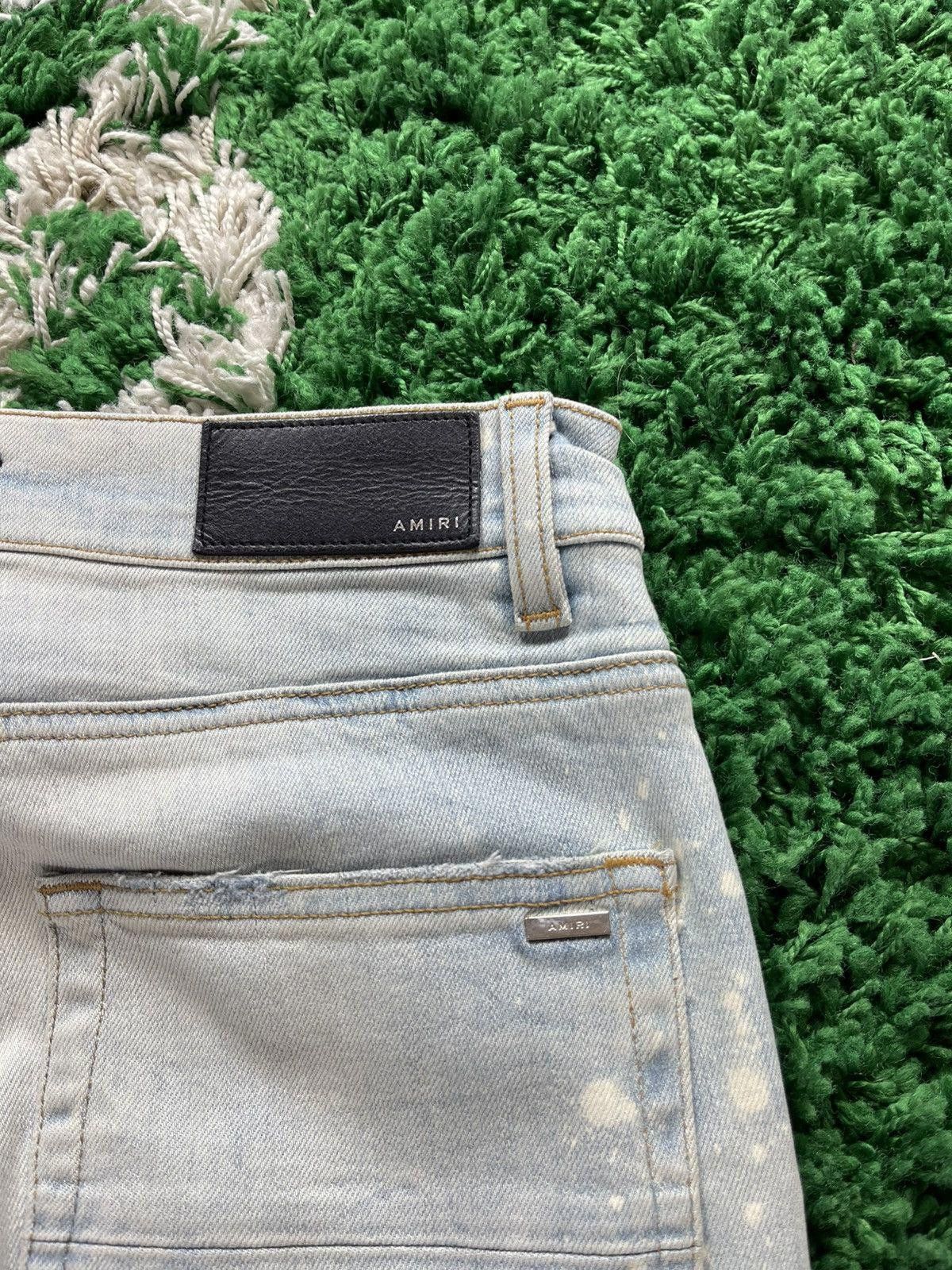Amiri Amiri Distressed Bleached Jeans Size US 31 - 4 Thumbnail
