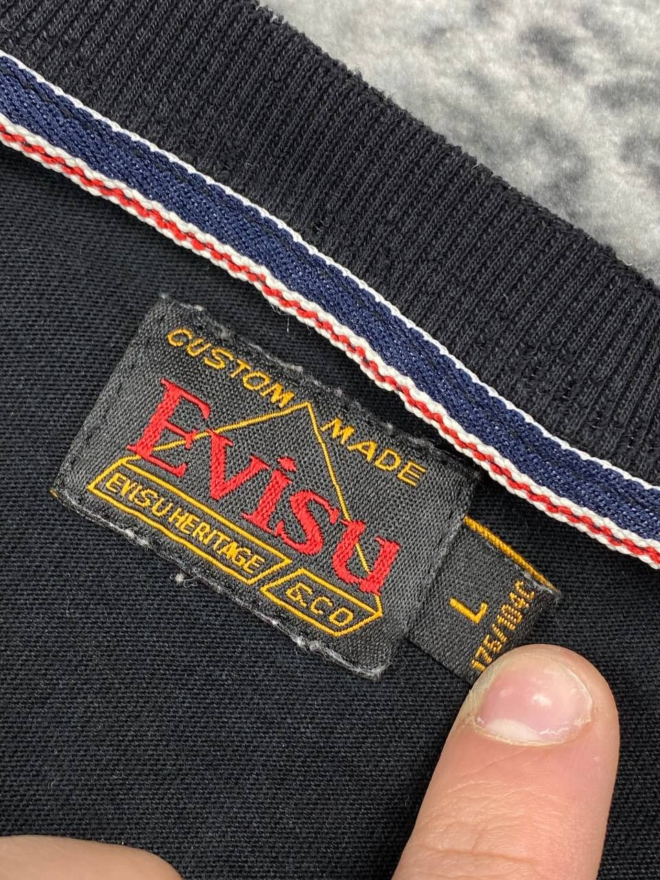 Evisu Vintage Evisu T-Shirt Big Logo 90s Y2K Size US L / EU 52-54 / 3 - 8 Thumbnail