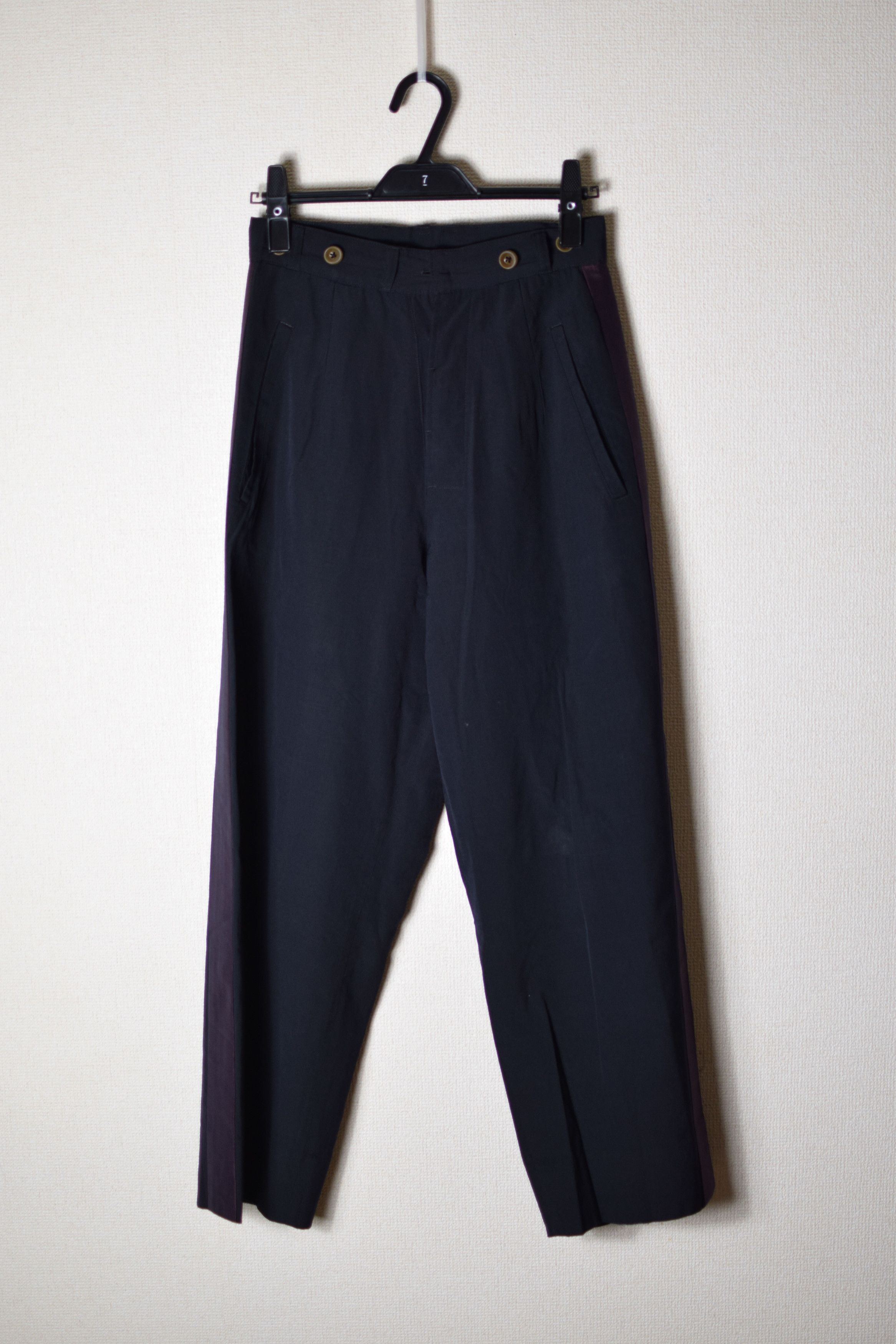 Yohji Yamamoto YYPH Side Stripe Pants Size US 26 / EU 42 - 2 Thumbnail