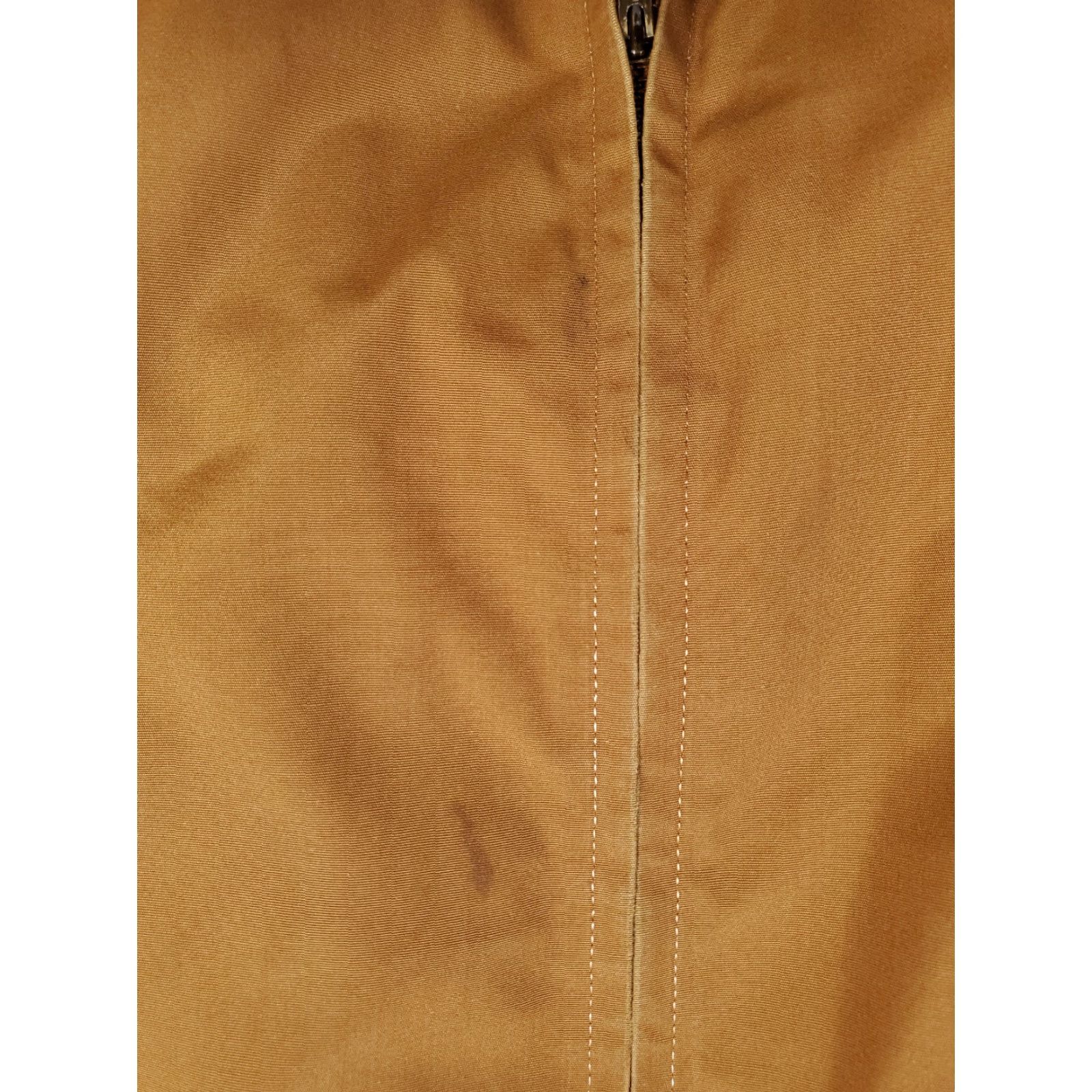 Sears VTG 70s Sears Sportsmaster Perma-Prest Jacket Mens L Beige Workwear Stains Bomber Jacket Size US L / EU 52-54 / 3 - 6 Thumbnail