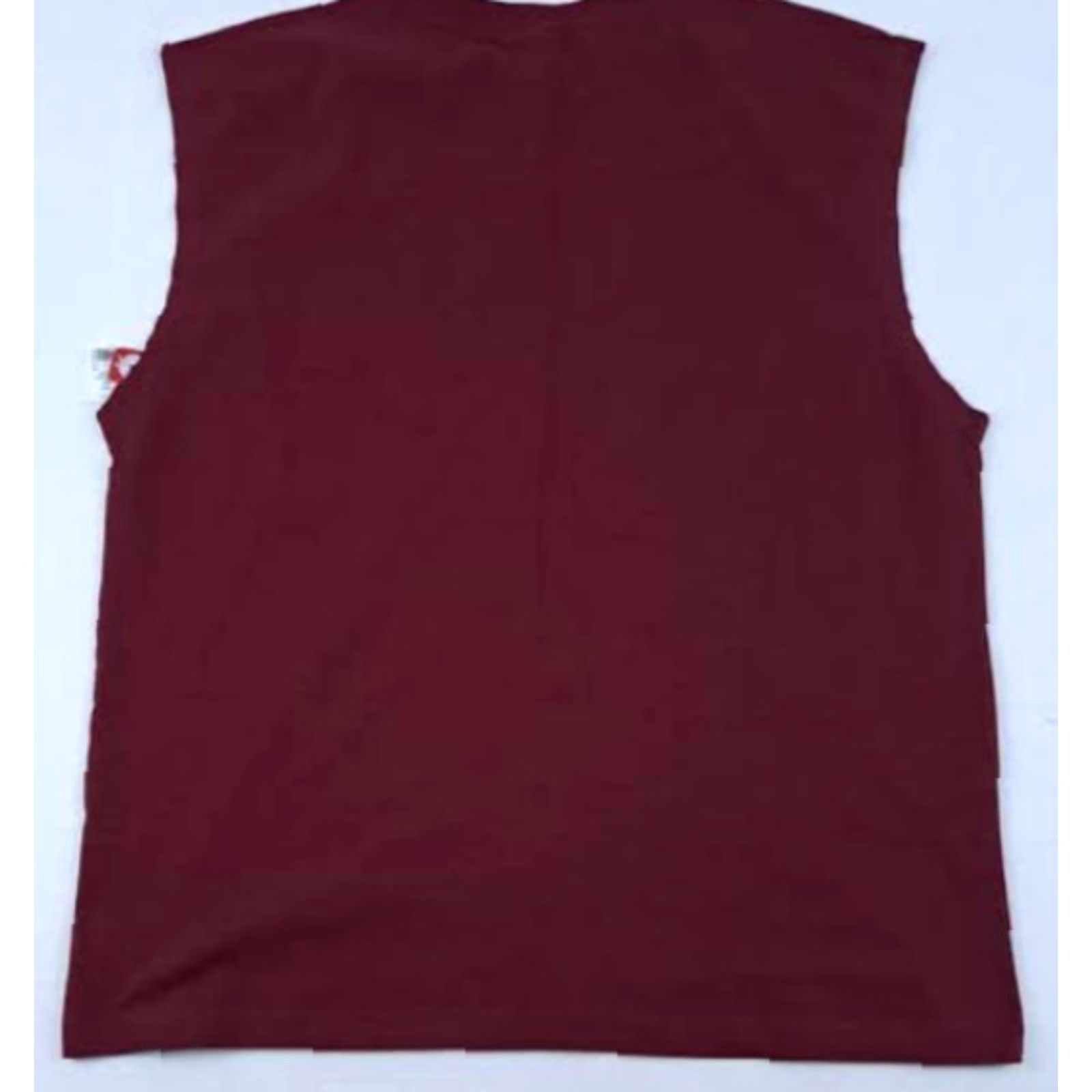 NCAA Virginia Tech Hokies Tank Top NWT NCAA XL Men's Burgundy Sleeveless T-Shirt Houston? Size US XL / EU 56 / 4 - 4 Thumbnail