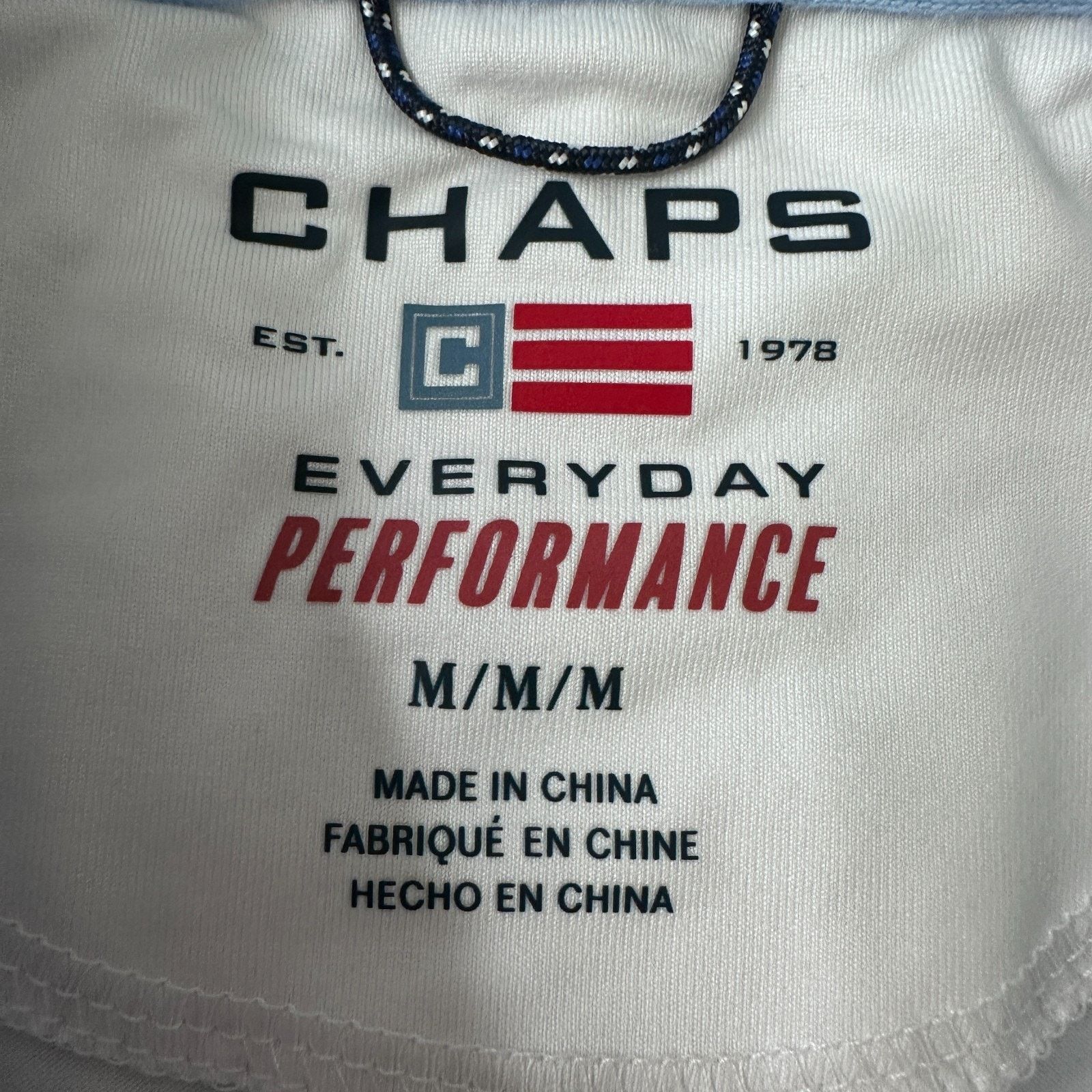 Chaps Chaps Polo Shirt Men’s Medium White Marlin Fish AOP New Size US M / EU 48-50 / 2 - 7 Thumbnail