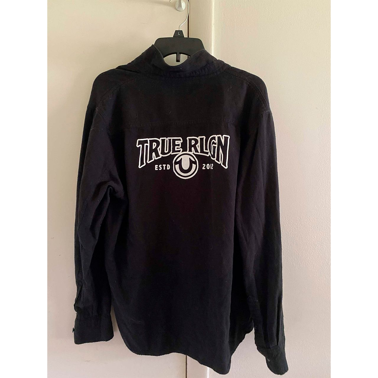 True Religion True Religion Men's Black Shirt Size US XL / EU 56 / 4 - 2 Thumbnail