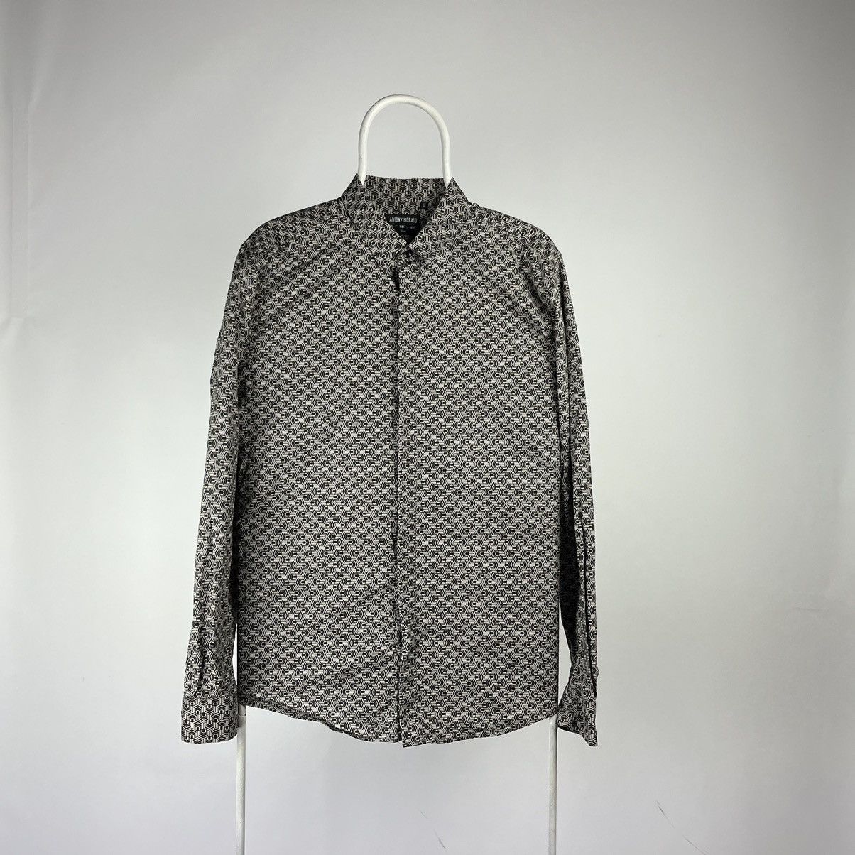 Antony Morato Antony Morato shirt monogram slim size XLarge Size US XL / EU 56 / 4 - 1 Thumbnail