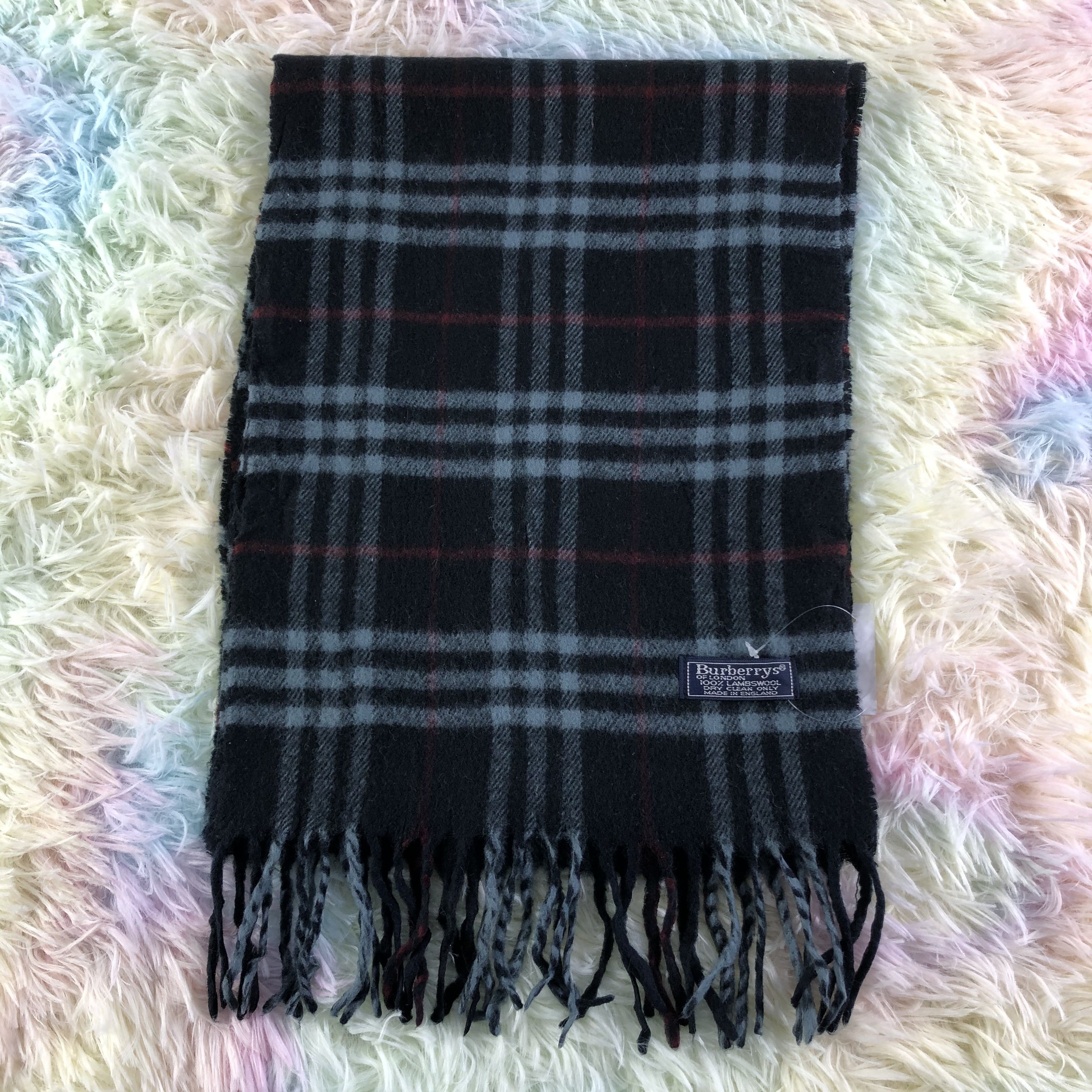 Burberry × Vintage Burberry Scarf / Muffler / Neckwear - KM363 Size ONE SIZE - 2 Thumbnail