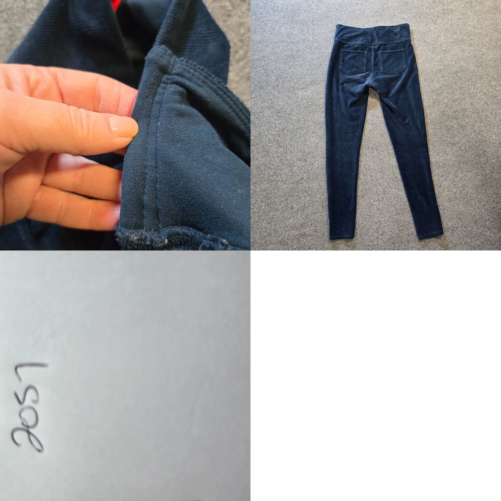 Spanx Spanx Pants Womens Size Large Blue Corduroy Stretch Skinny Ankle Capsule Casual Size 36" / US 14 / IT 50 - 8 Thumbnail
