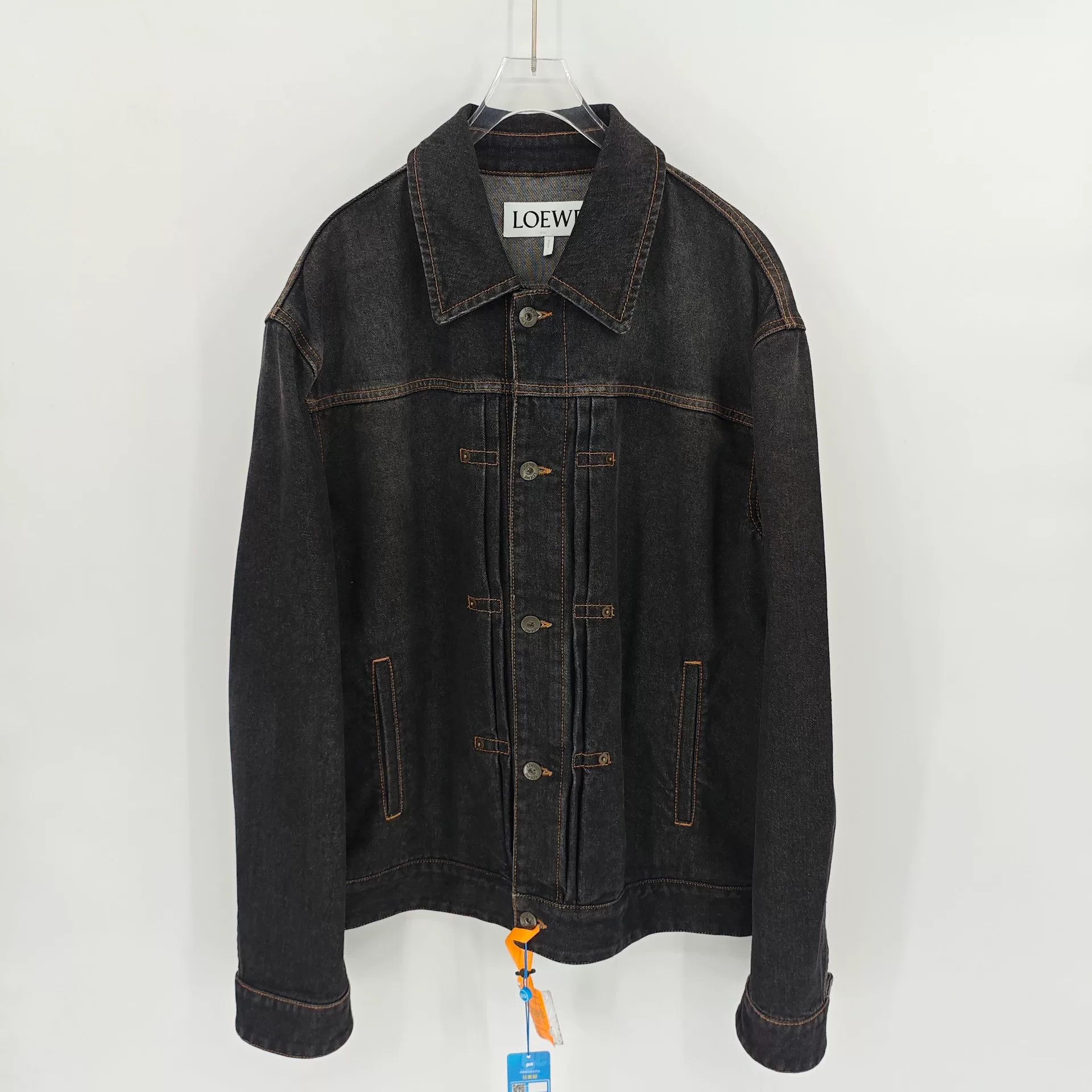 Loewe Washed Floral Denim Jacket
