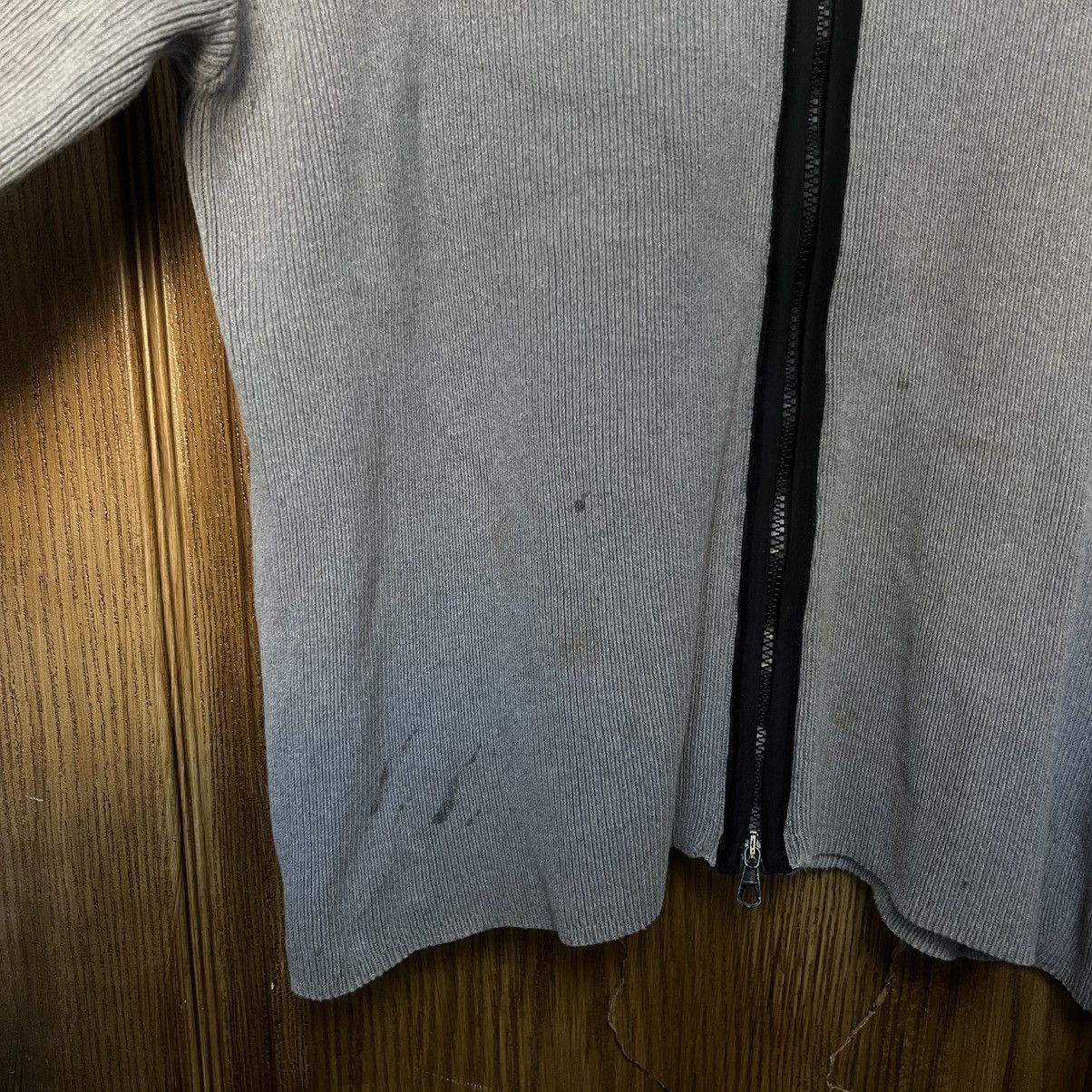 Stone Island Vintage Stone Island Zip Up Wool Knit Hoodie Size US M / EU 48-50 / 2 - 4 Thumbnail