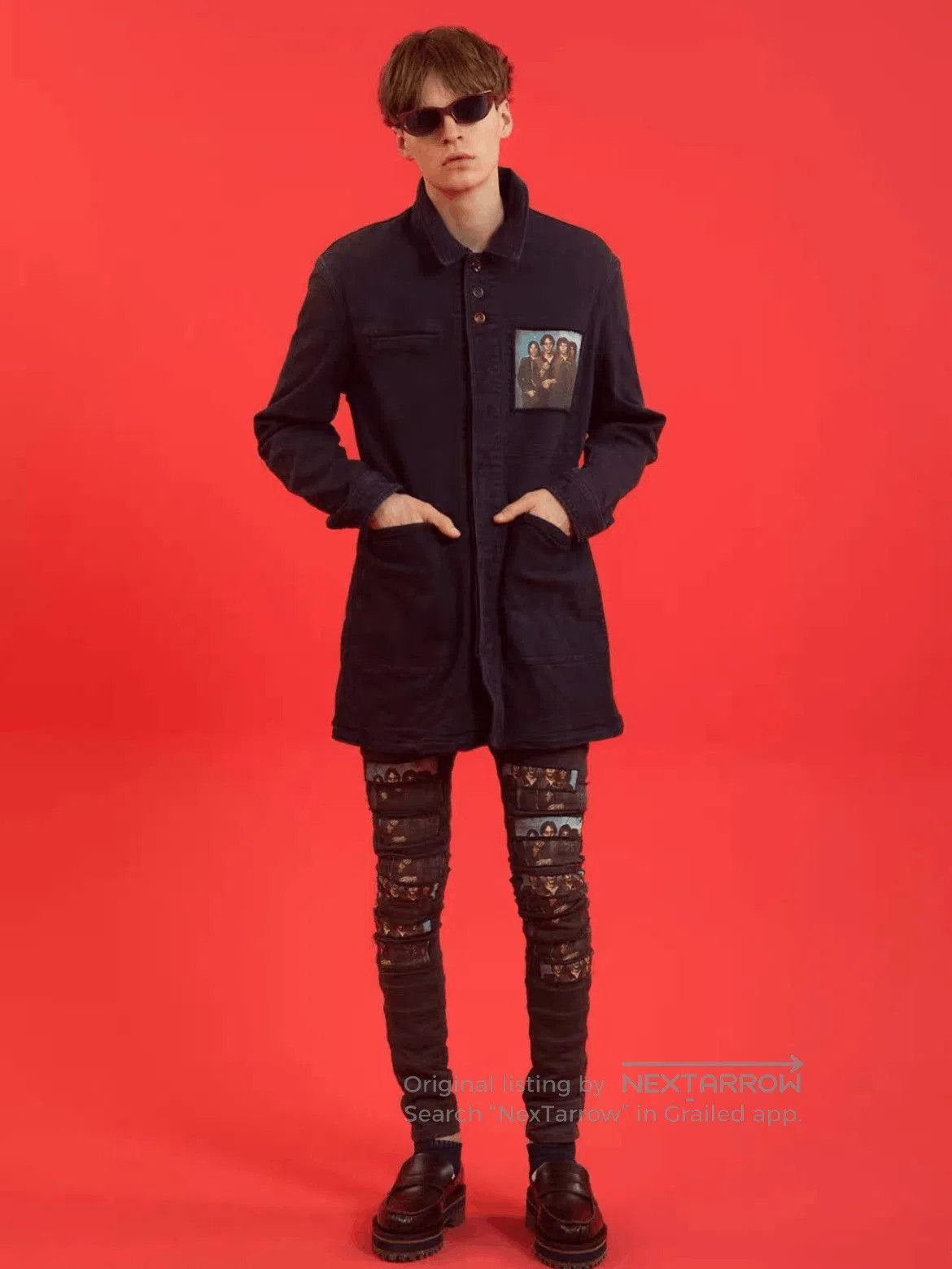 Undercover Sz 3 Undercover 15SS Television Patches Denim Jacket. Size US L / EU 52-54 / 3 - 5 Thumbnail