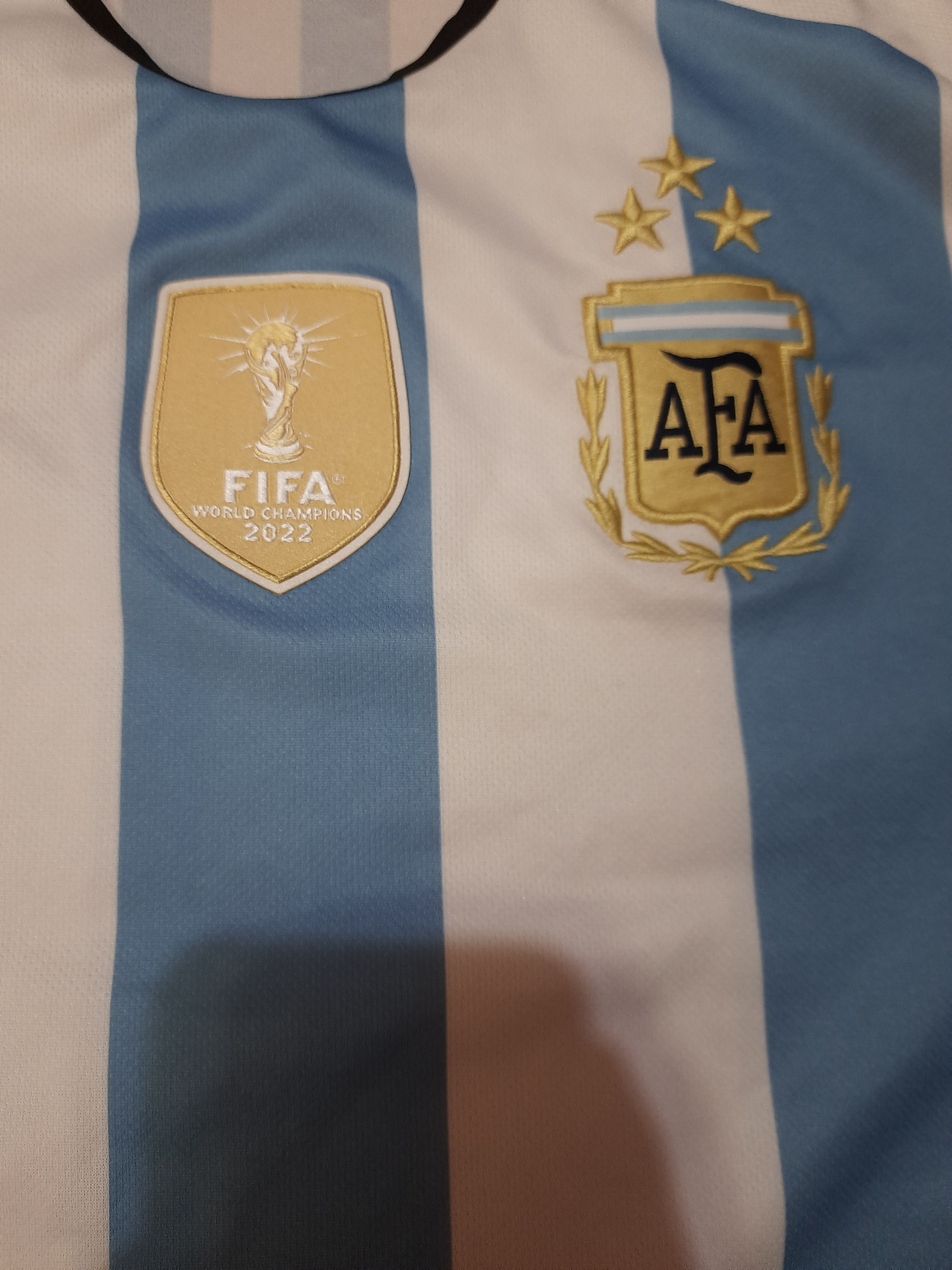 Other Argentina Fifa World Cup Final 2022 Y2k Football Soccer Size US S / EU 44-46 / 1 - 3 Thumbnail