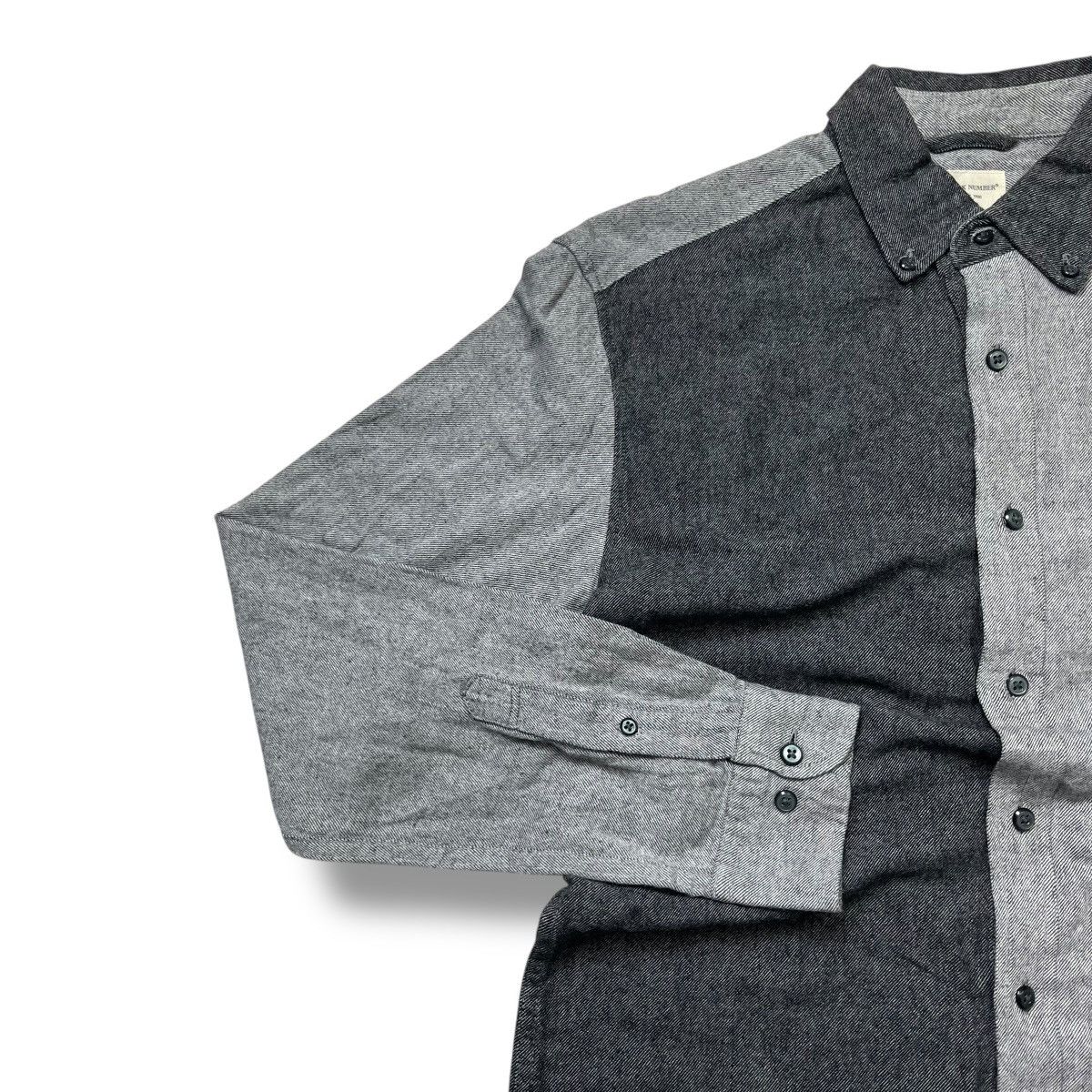 Vintage Back number inspired come des garcons button shirt Size US M / EU 48-50 / 2 - 5 Thumbnail