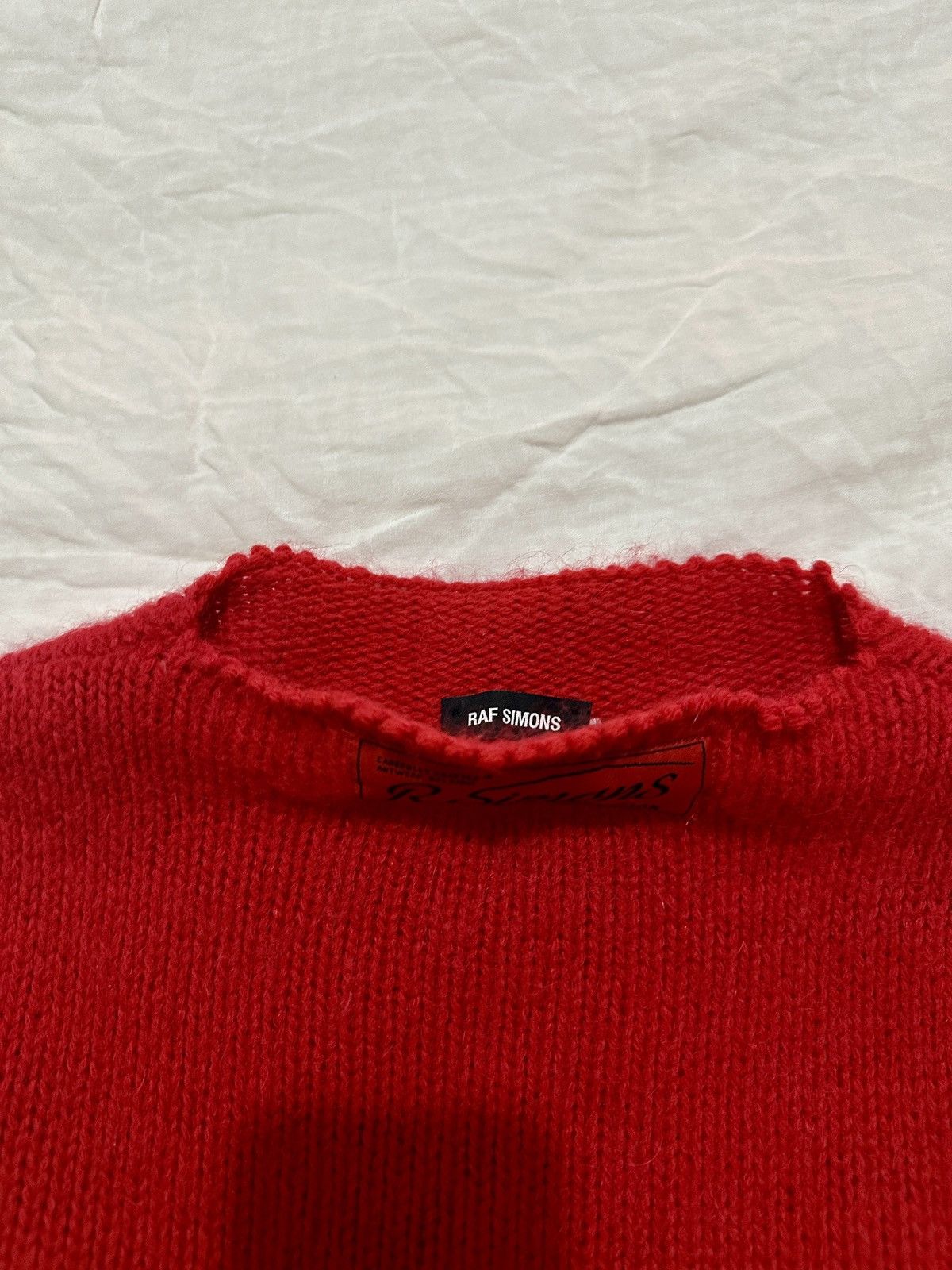 Raf Simons Raf Simons AW21 Mohair Wool Knit Sweater Size US L / EU 52-54 / 3 - 3 Thumbnail