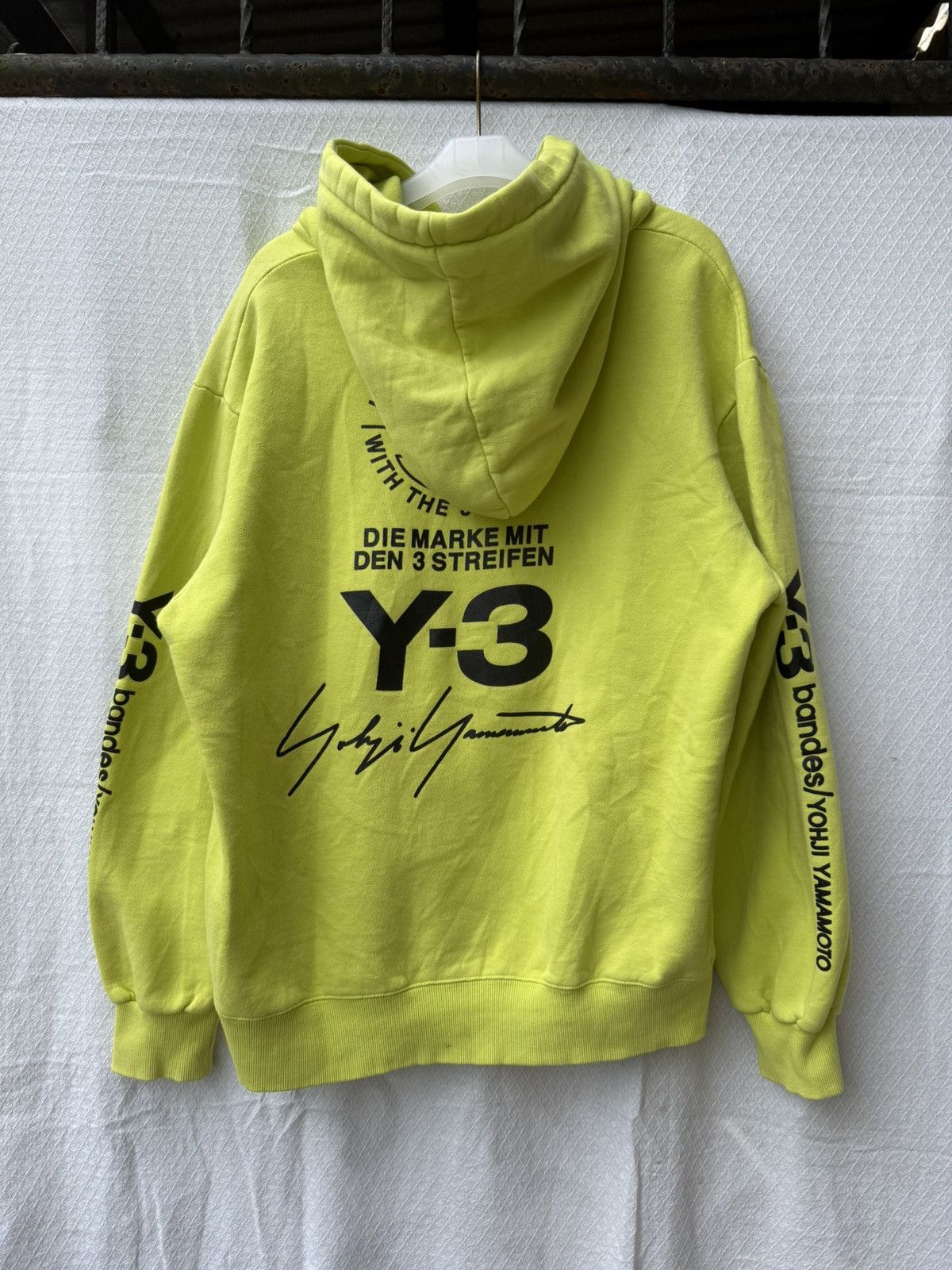 Yohji Yamamoto Y-3 x Yohji Yamamoto Sweatshirt Hoodie Size US L / EU 52-54 / 3 - 2 Thumbnail