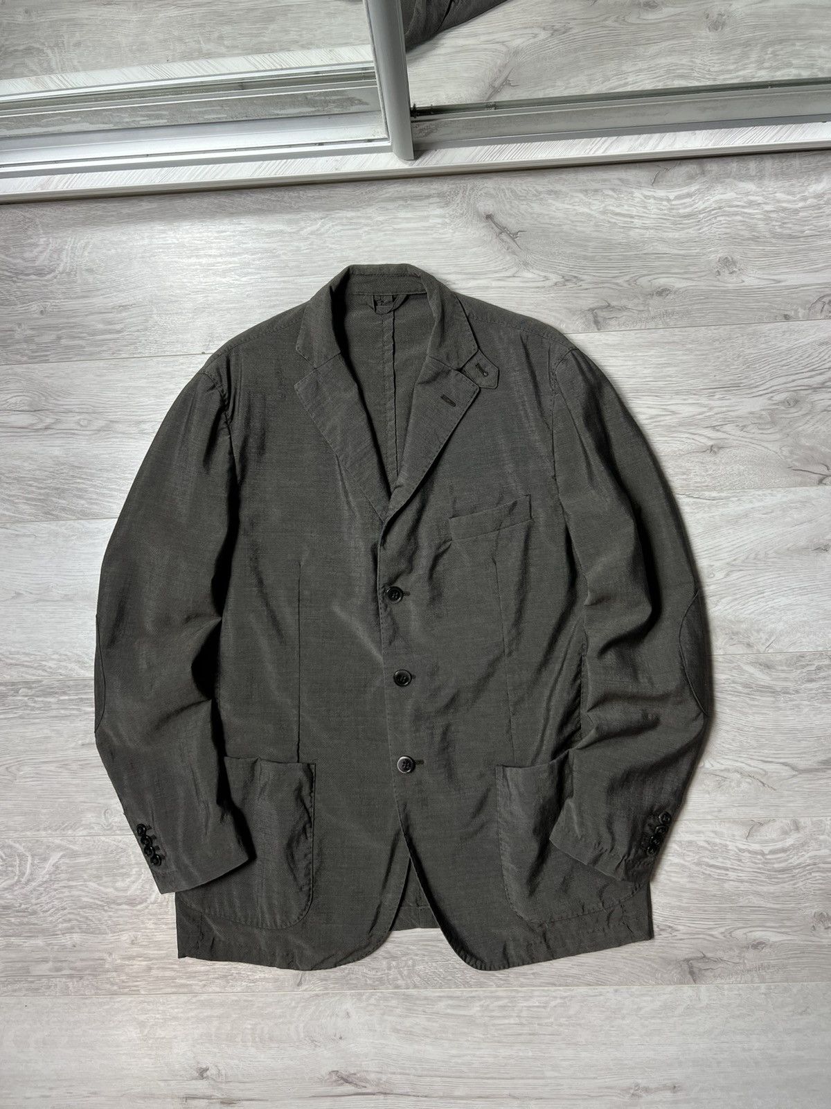 L.B.M 1911 Wool & Mohair Blazer Jacket Size 52R