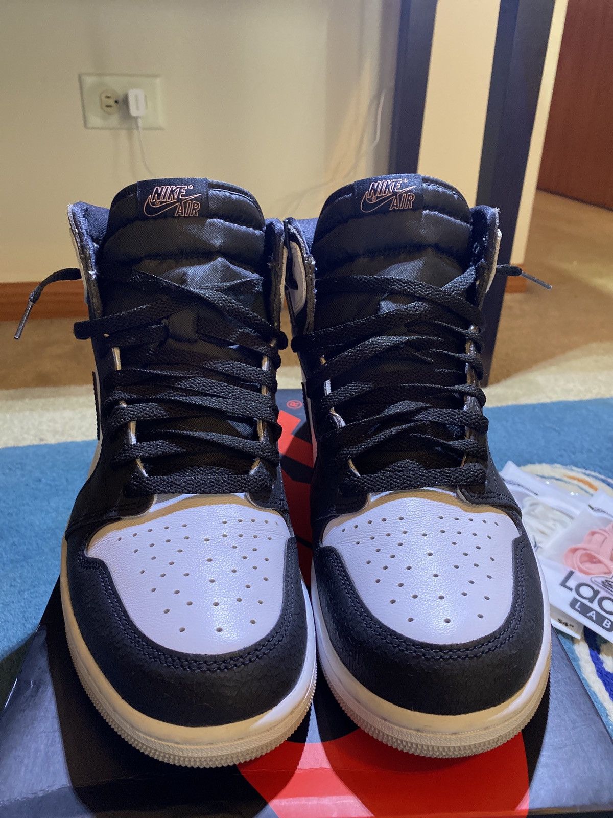 Jordan Brand × Nike Nike Jordan 1 High ‘Stage Haze’ Size US 12 / EU 45 - 8 Thumbnail