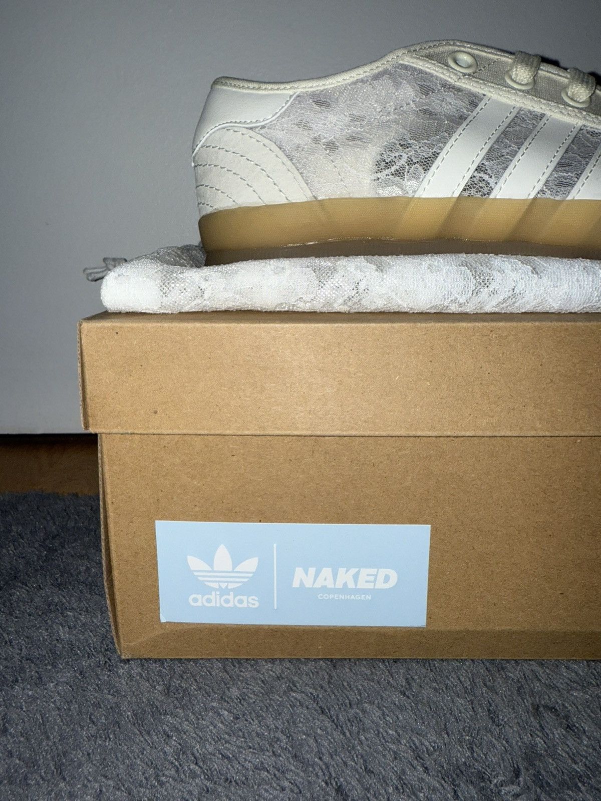 Adidas Adidas Tischtennis Naked Copenhagen Silvery Daisy Lace Pack Size US 5.5 / IT 35.5 - 4 Thumbnail