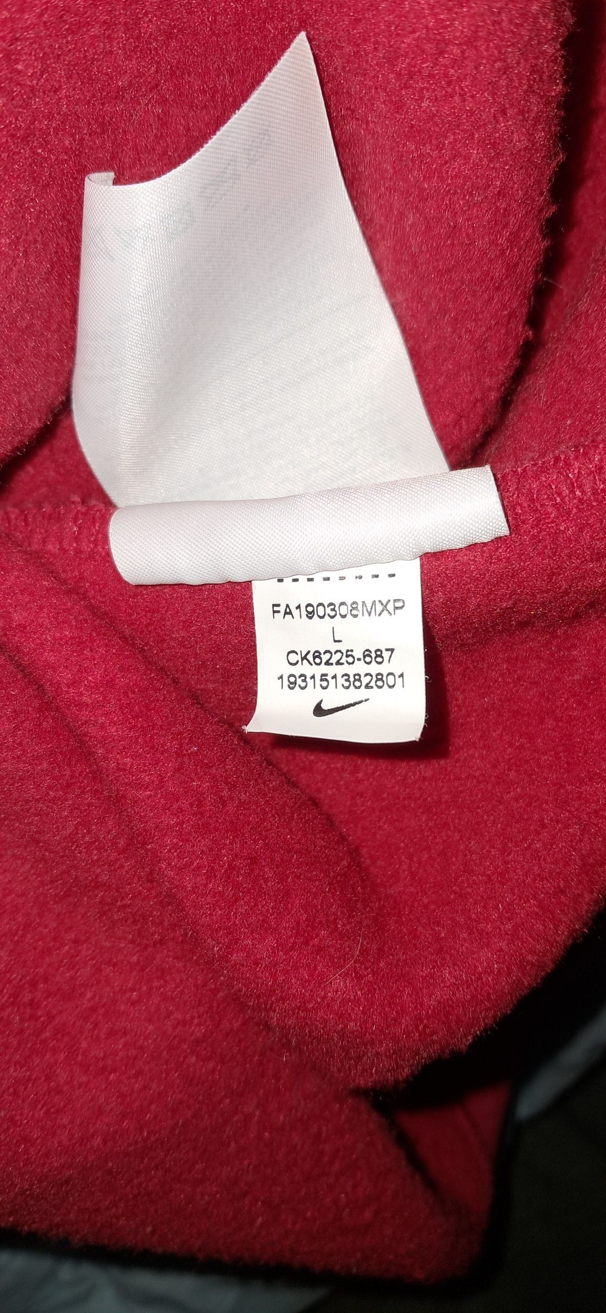 Nike × Supreme Supreme Nike Leather Applique Hoodie Size US L / EU 52-54 / 3 - 7 Thumbnail