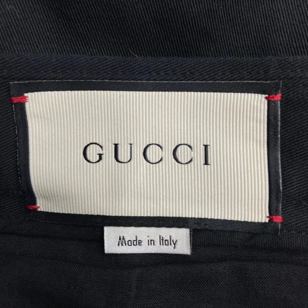 Gucci Gucci embroidered letter trousers Size US 34 / EU 50 - 4 Thumbnail