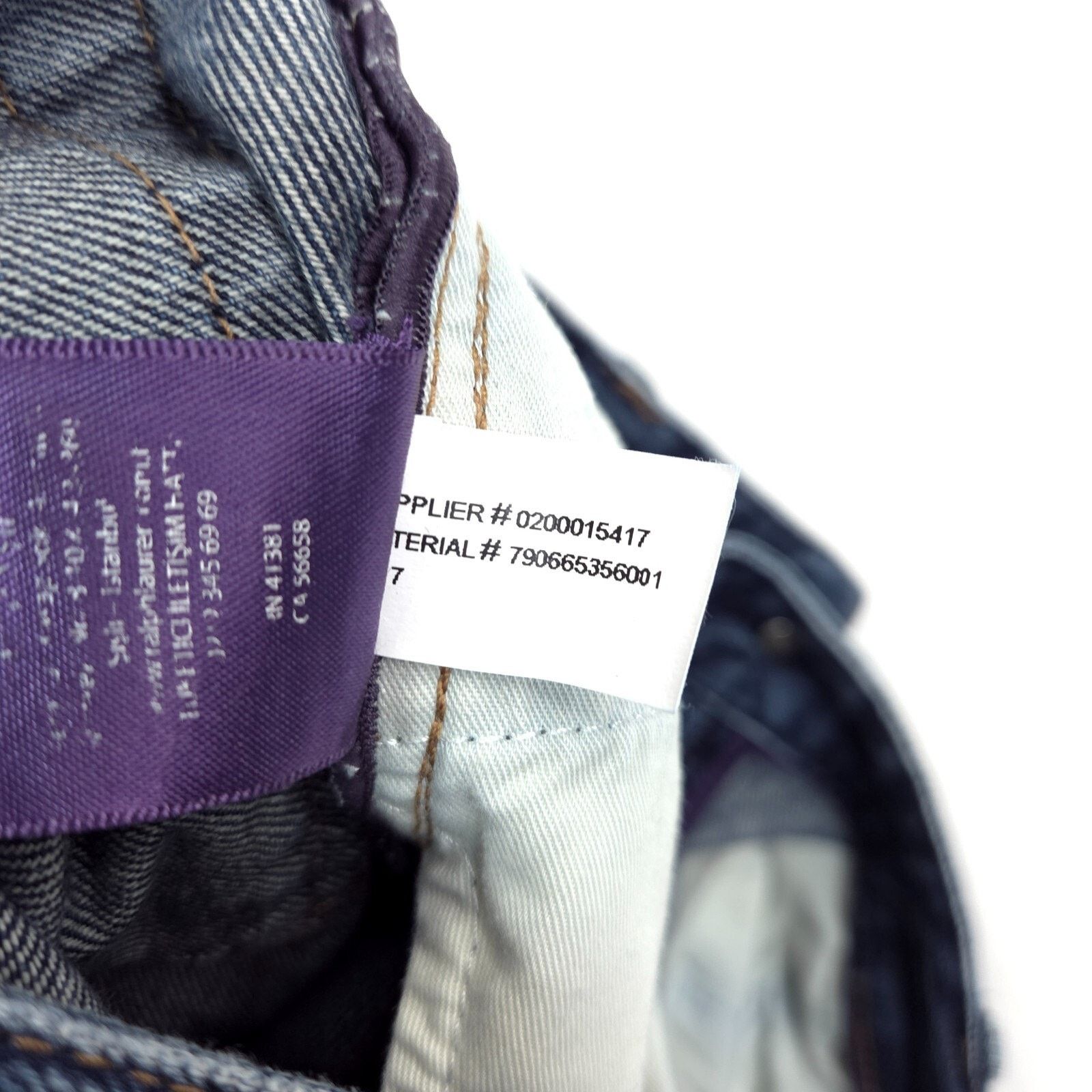 Ralph Lauren Purple Label Ralph Lauren Purple Label Denim Jeans 34x27 Italy Selvedge Size US 34 / EU 50 - 5 Thumbnail