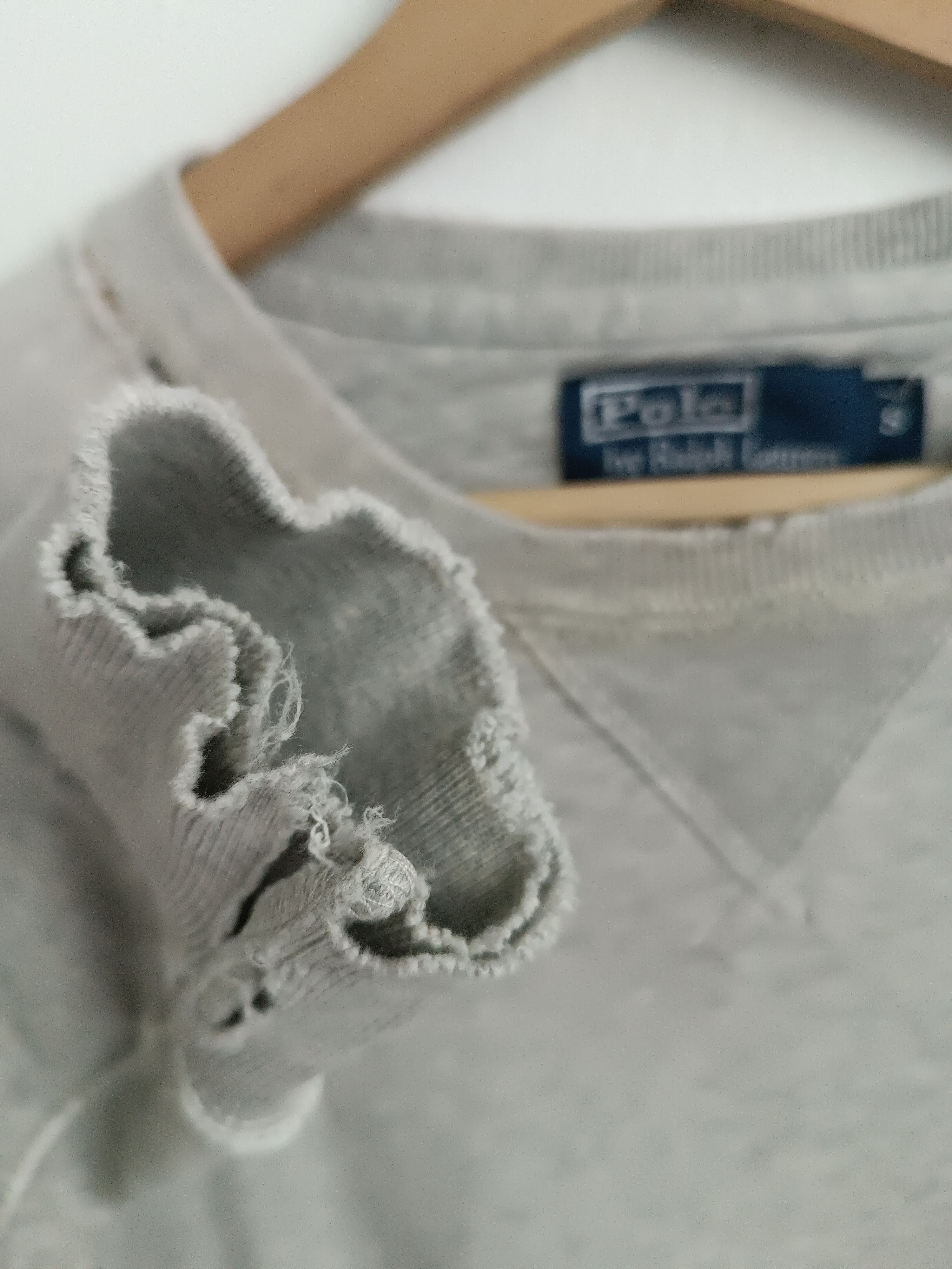 Polo Ralph Lauren THRASHED FADED VINTAGE 90s POLO RALPH LAUREN VERY RARE Size US S / EU 44-46 / 1 - 11 Thumbnail