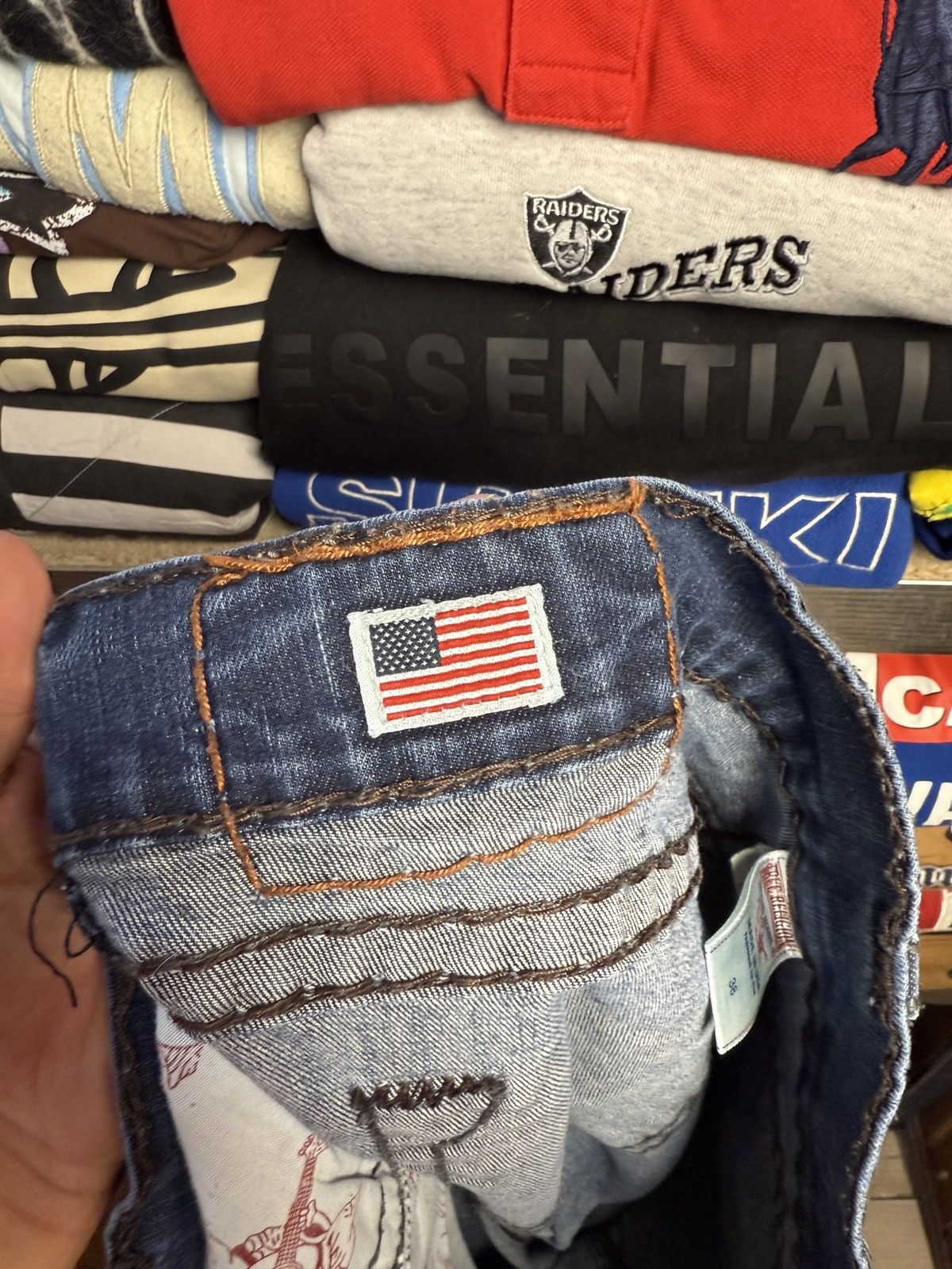 True Religion Vintage True Religion Jeans Size US 38 / EU 54 - 9 Thumbnail