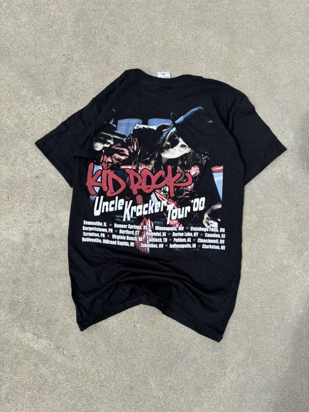 Band Tees Vintage ‘00 Kid Rock Uncle Kracker Tour Concert T Shirt Size US S / EU 44-46 / 1 - 3 Thumbnail