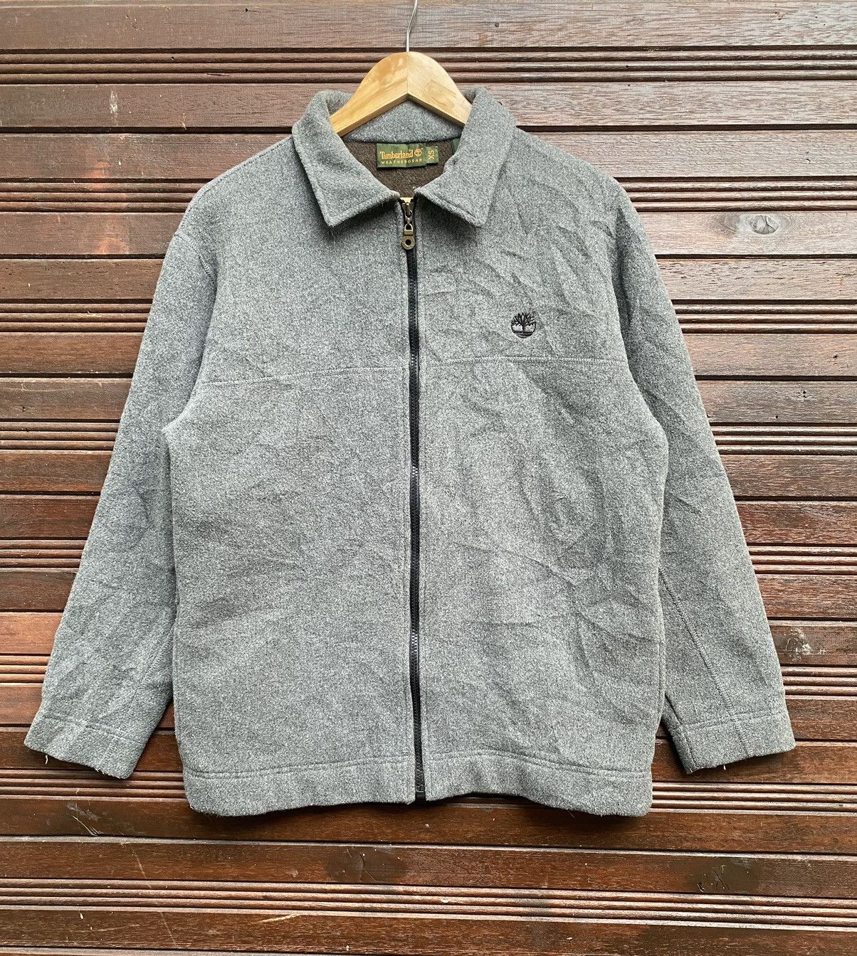 Timberland × Vintage Vintage Timberland Fleece Zipper Jacket Size US XS / EU 42 / 0 - 1 Thumbnail