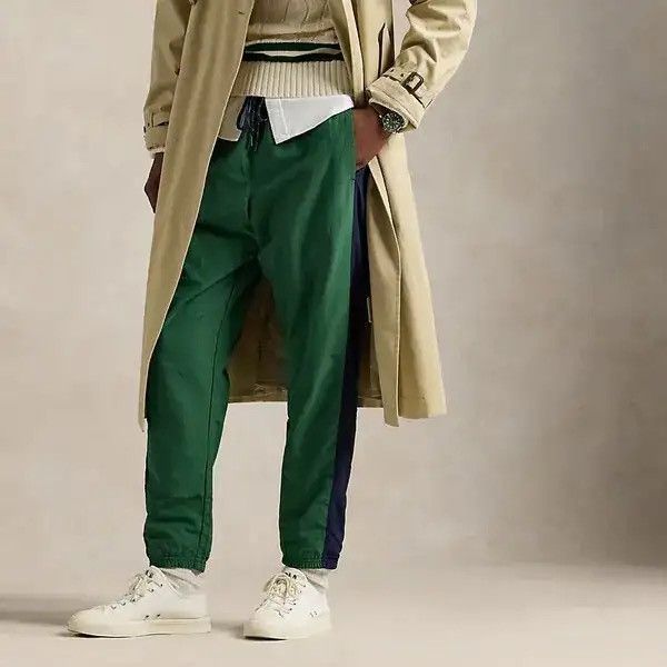 Polo Ralph Lauren Ralph Lauren Polo Ripstop Graphic Track Pant Green Sz Large Size US 34 / EU 50 - 2 Thumbnail