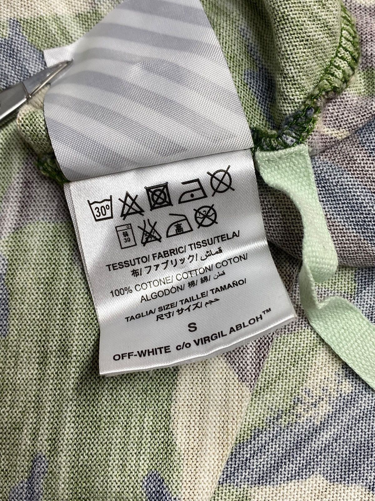 Off-White Off White Peace By Design Camouflage T-shirt Size US S / EU 44-46 / 1 - 18 Thumbnail