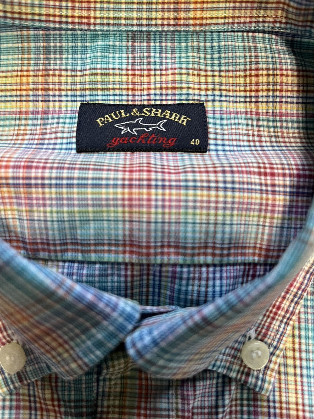 Paul & Shark Paul & Shark Yachting Checkered Shirt Size US M / EU 48-50 / 2 - 5 Thumbnail