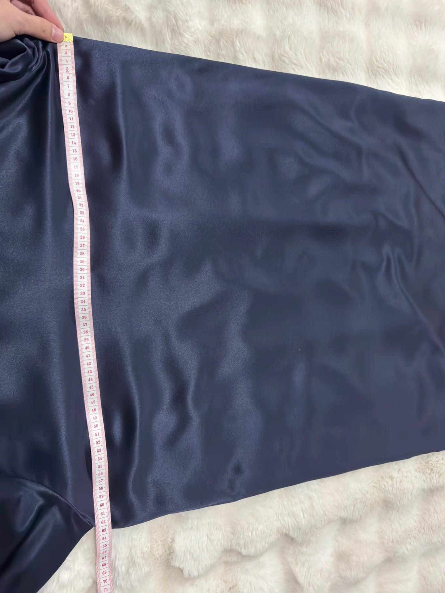 Saint Laurent Paris Saint Laurent 23 Runway Silk Dressing Gown Navy 50 Size US M / EU 48-50 / 2 - 8 Thumbnail